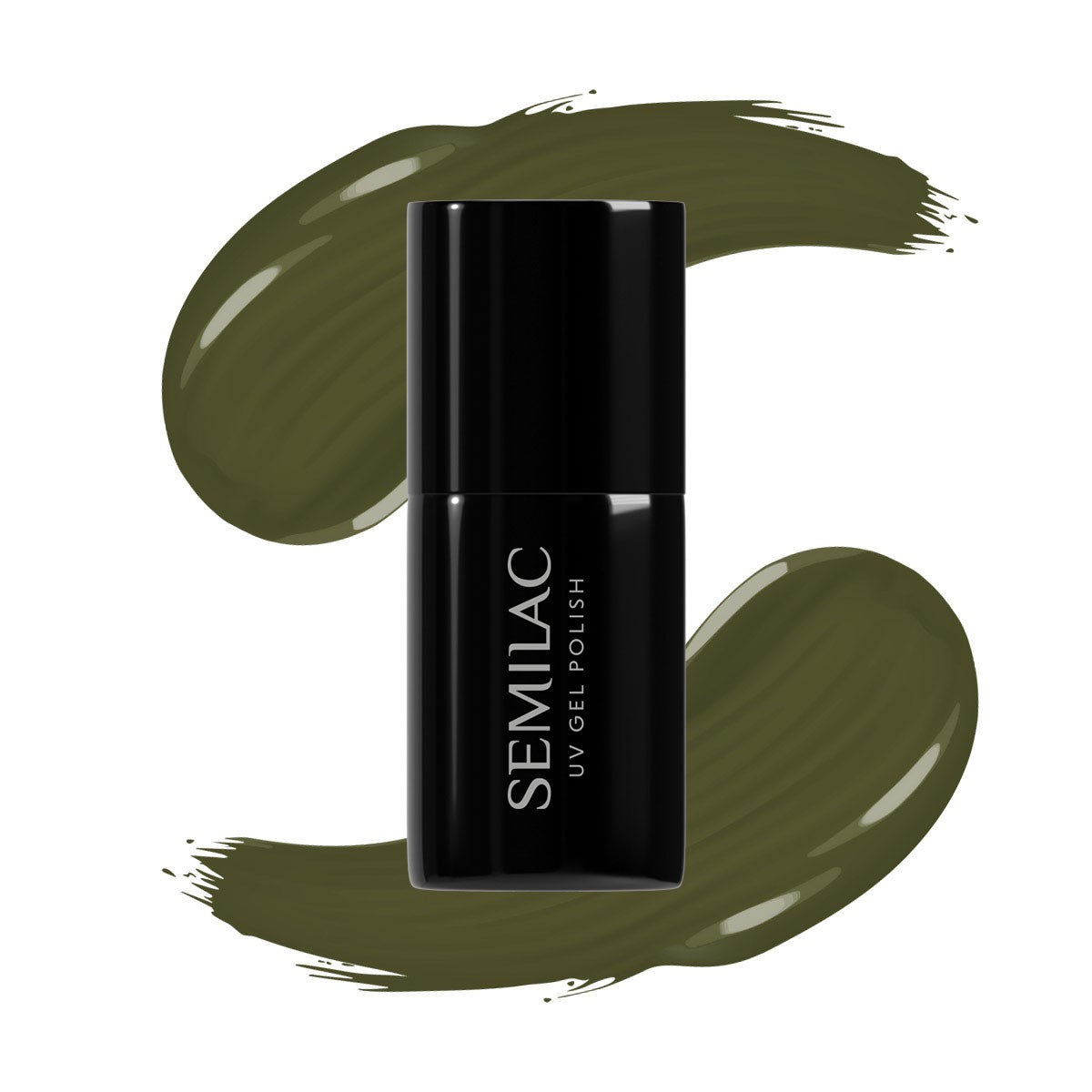 SEMILAC Hybrid Nail Polish 421 Baobab Green (HEMA free) 7ml | Vaistine1.lt