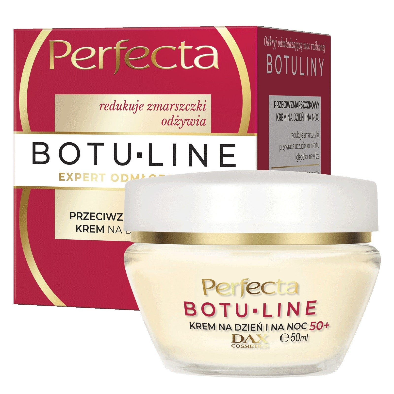 Perfecta Botu-Line Anti-Wrinkle Day and Night Cream 50+ 50ml | Vaistine1.lt