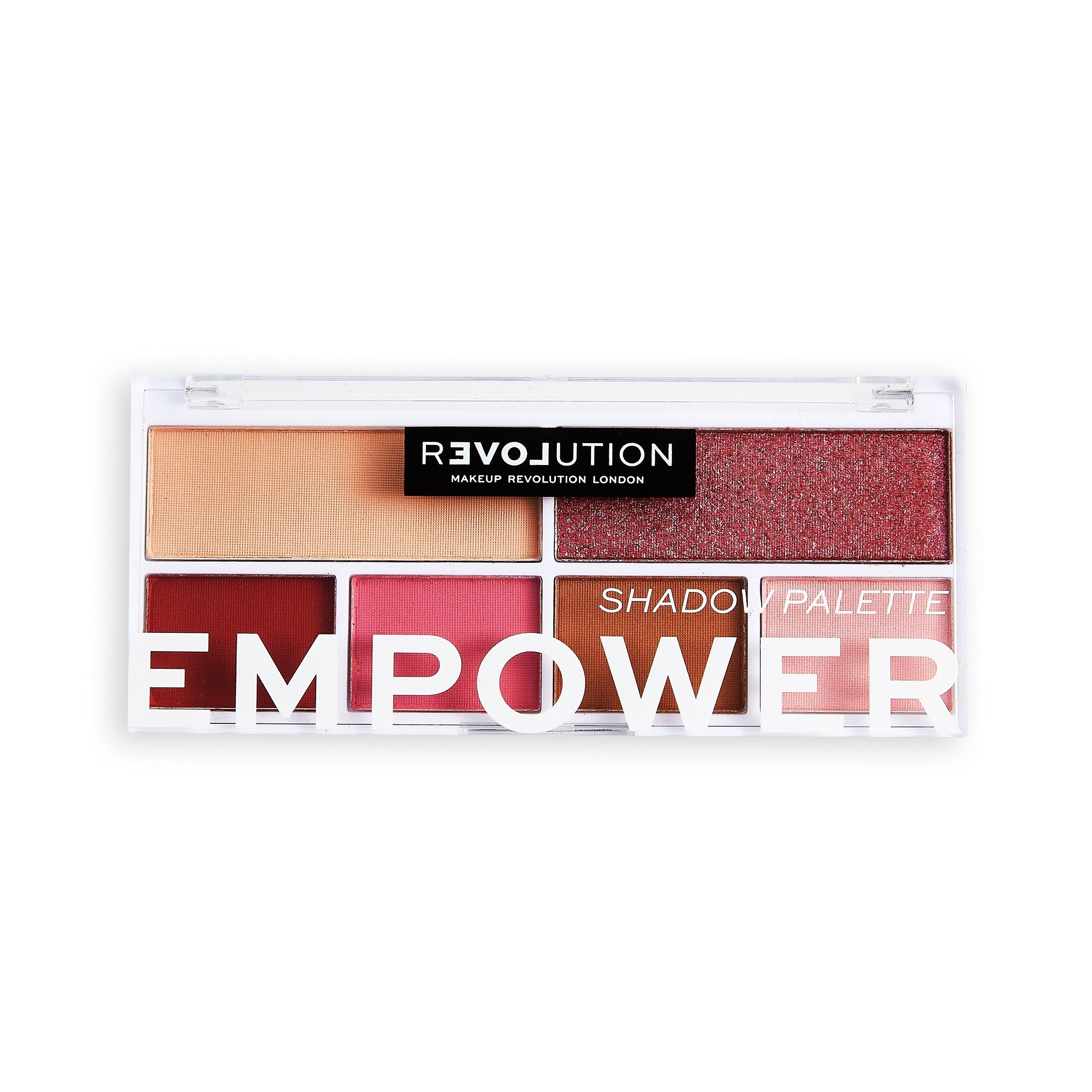 Makeup Revolution Relove Eyeshadow Palette (6) Empower 1pc | Vaistine1.lt