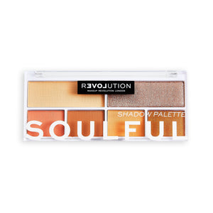 Makeup Revolution Relove Eyeshadow Palette (6) Soulful 1pc | Vaistine1.lt