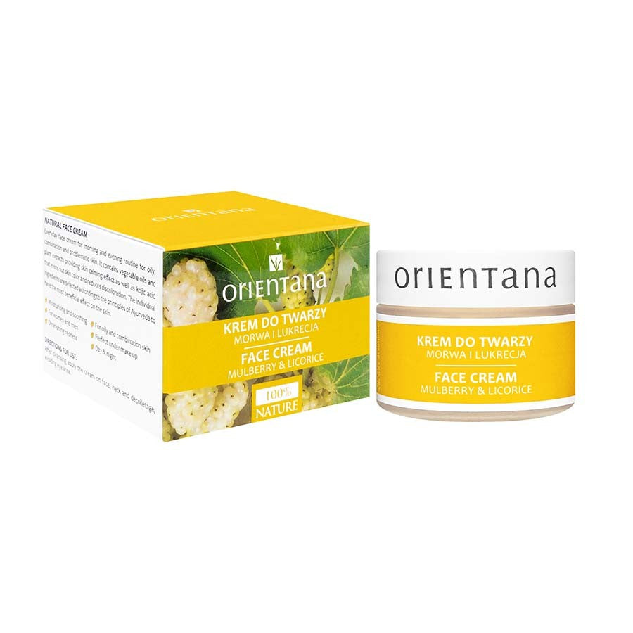 Orientana Face Cream MULBERRY LICORICE 50g | Vaistine1.lt