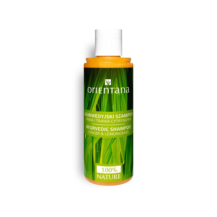 Orientana AJURWEDYJSKI Ginger-Lemongrass Shampoo 210 ml | Vaistine1.lt