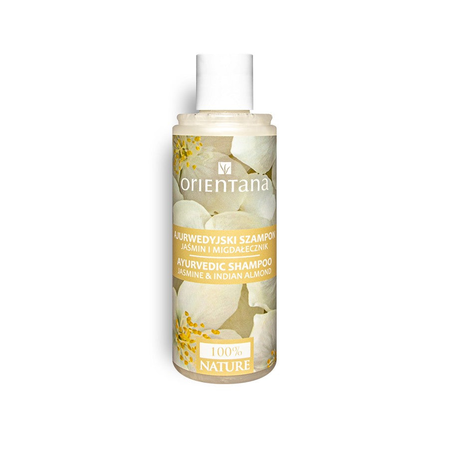 Orientana AJURWEDYJSKI Shampoo JASMINE-ALMOND 210 ml | Vaistine1.lt