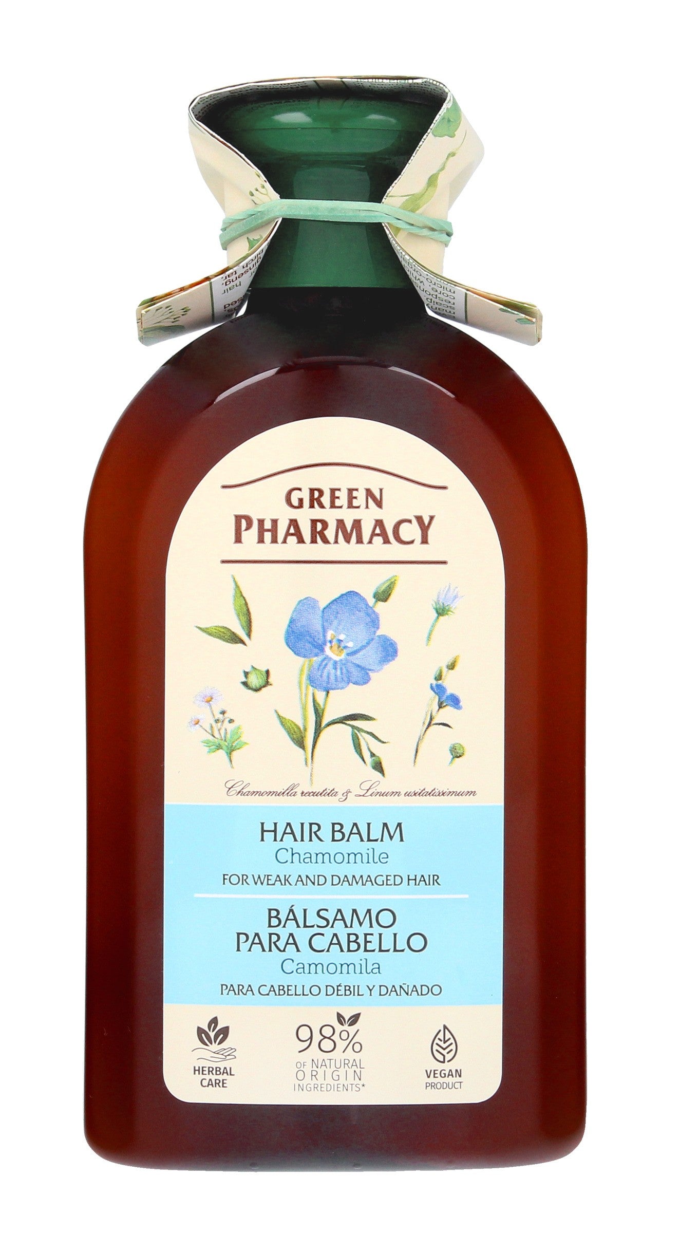 Green Pharmacy Balsam for damaged and weakened hair - Chamomile 300ml | Vaistine1.lt