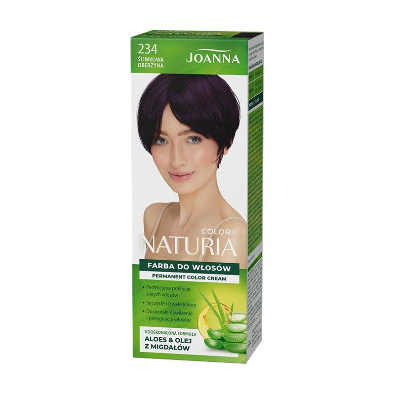 Joanna Naturia Color Hair Dye No. 234 - Plum Eggplant 1pc. | Vaistine1.lt