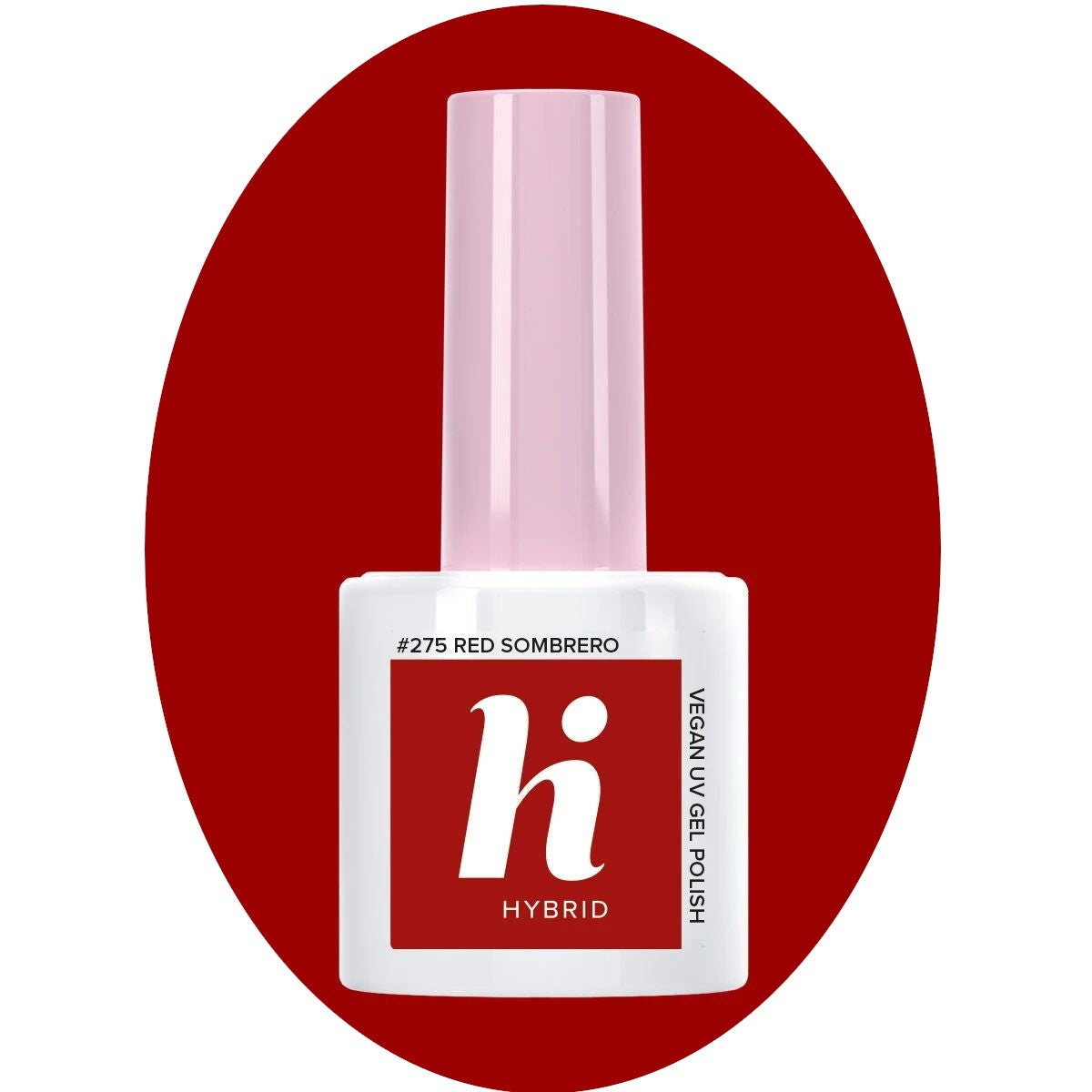 Hi Hybrid Hybrid Lacquer Fiesta #275 Red Sombrero 5ml | Vaistine1.lt