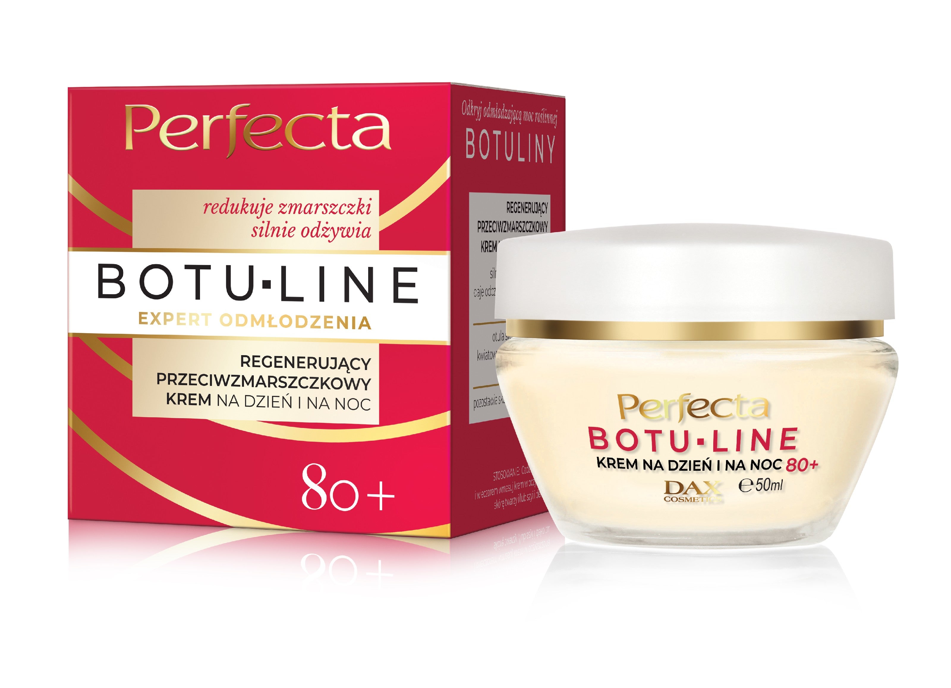 Perfecta Botu-Line 80+ Regenerating Anti-Wrinkle Day and Night Cream 50ml | Vaistine1.lt