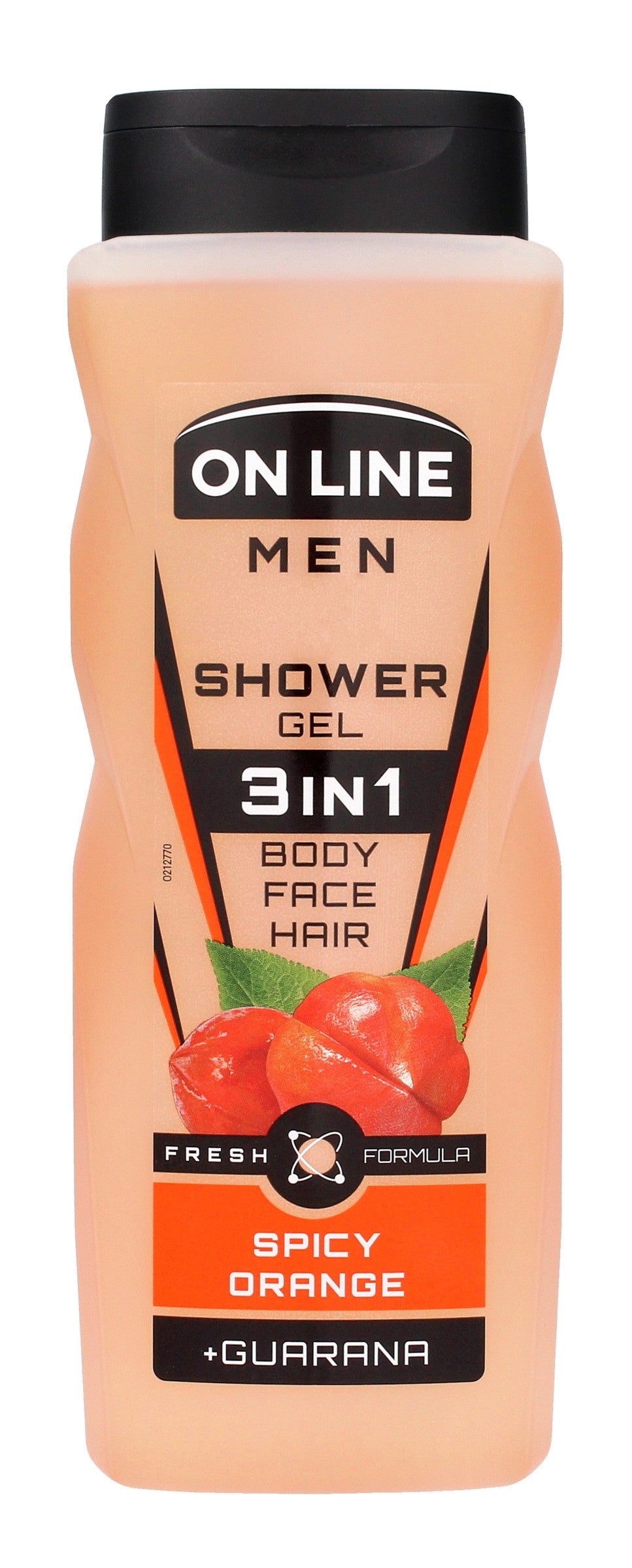 On Line Men 3in1 Shower Gel Spicy Orange for Men 410ml | Vaistine1.lt