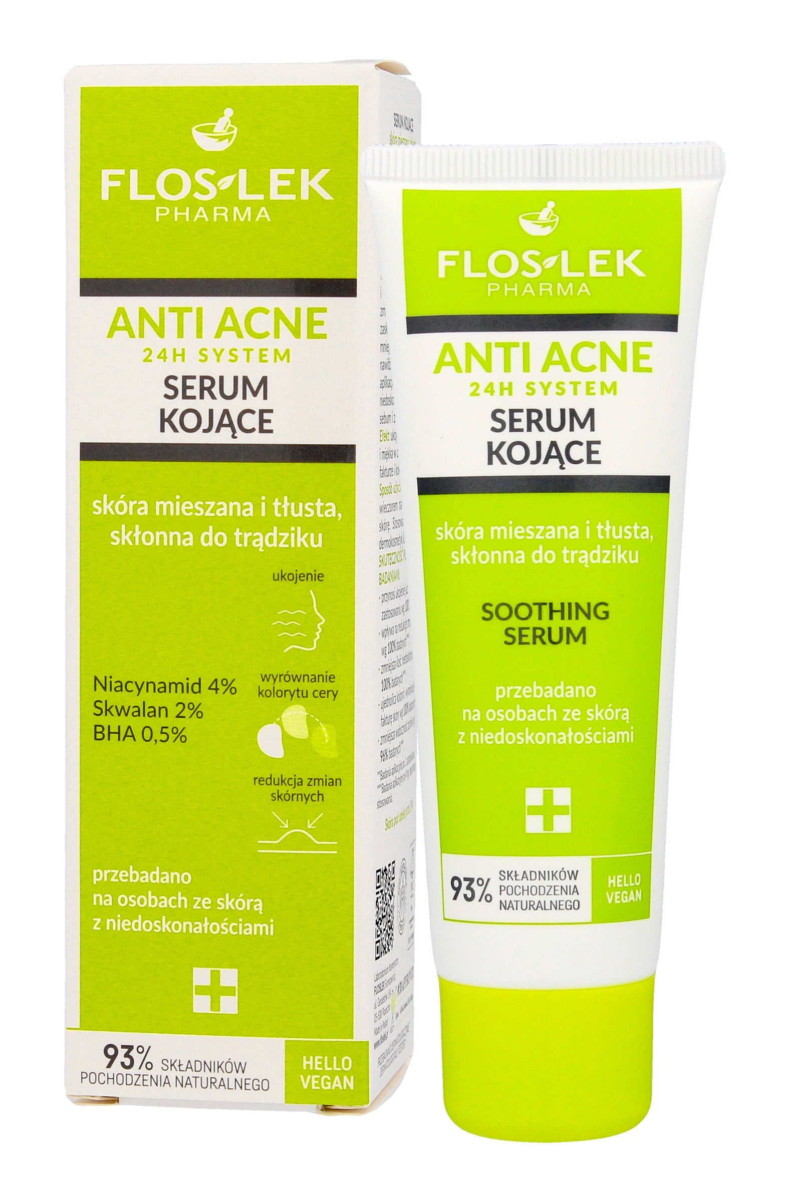 FLOS ANTI ACNE Korreguojantis serumas | Vaistine1.lt