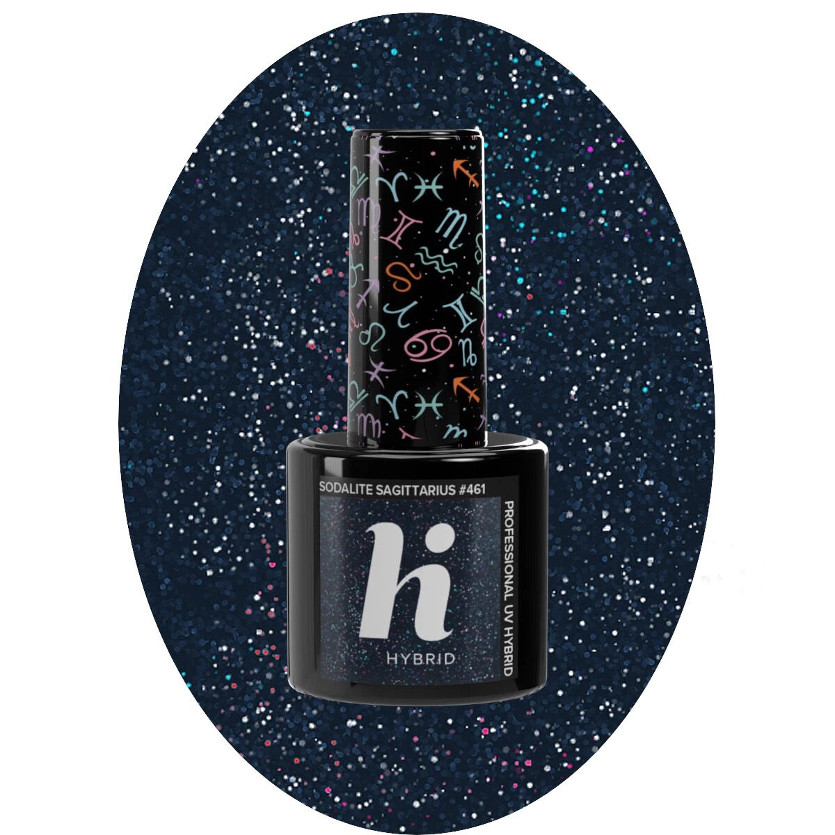 Hi Hybrid Hybrid Lacquer Zodiac No. 461 Sodalite Sagittarius 5ml | Vaistine1.lt