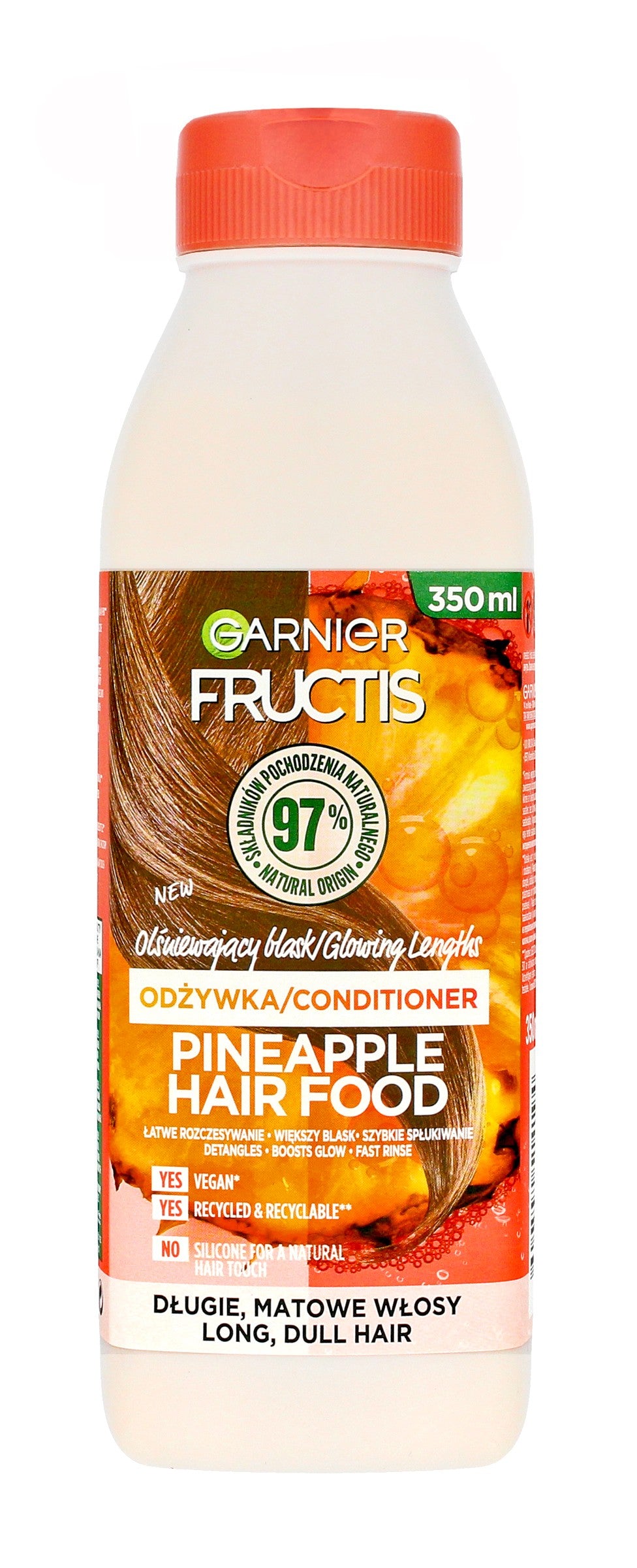 GAR FRUCTIS HAIR FOOD Conditioner 350ml Pineapple | Vaistine1.lt