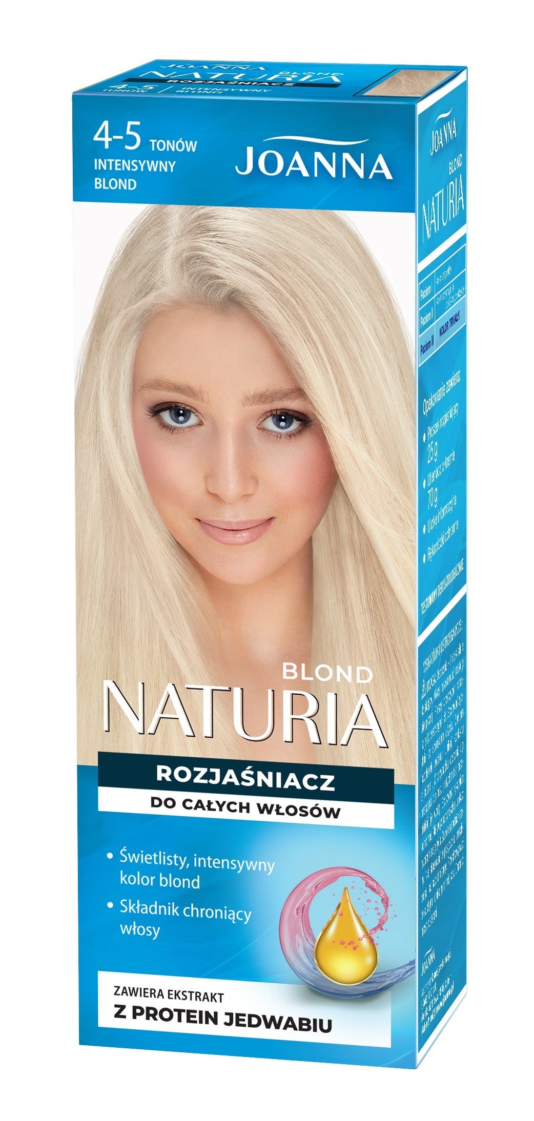 Joanna Naturia Blond Hair Lightener for the whole hair 4-5 tones (intense blonde) 1op. | Vaistine1.lt