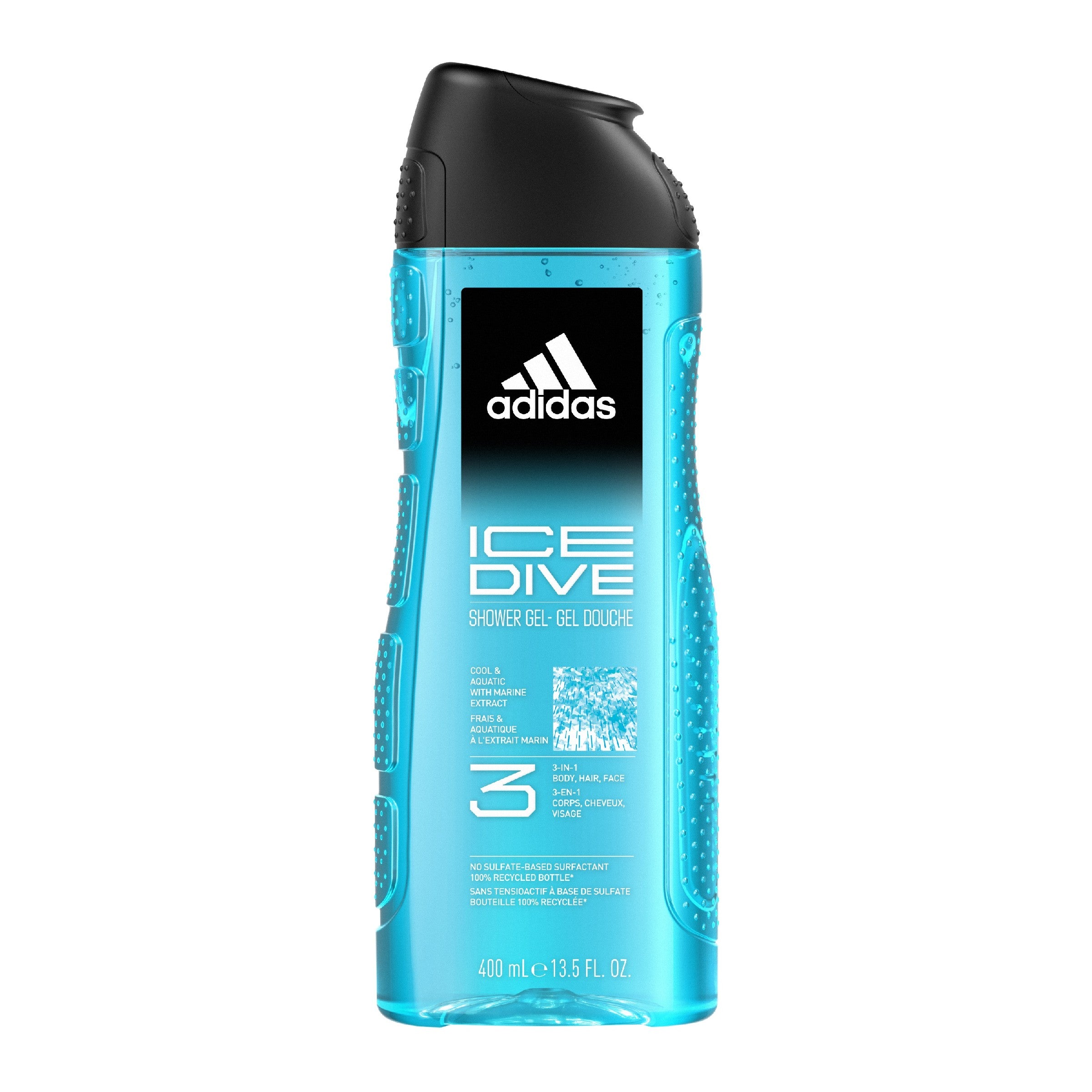 Adidas Ice Dive 3in1 Wash Gel for Men 400ml | Vaistine1.lt