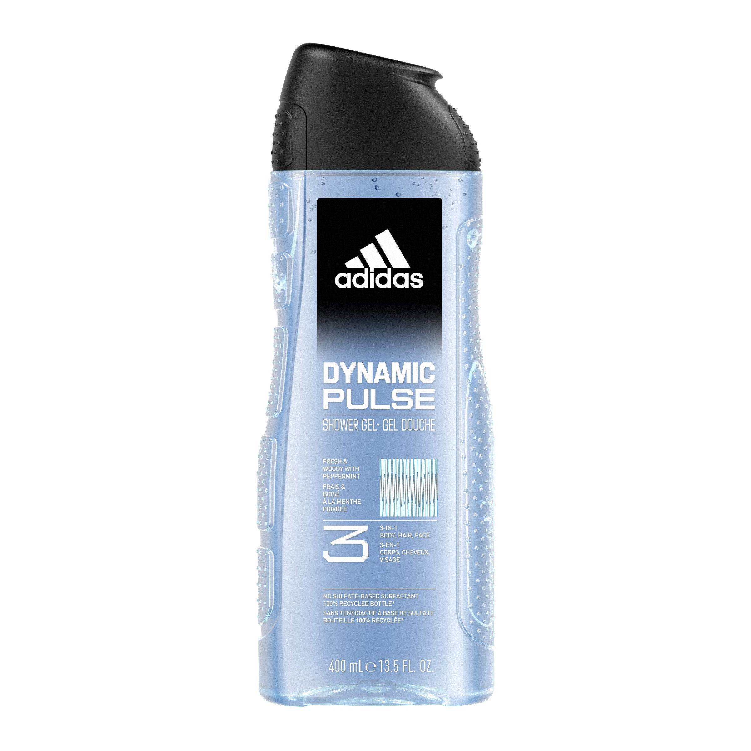 Adidas Dynamic Pulse 3-in-1 cleansing gel for men 400ml | Vaistine1.lt