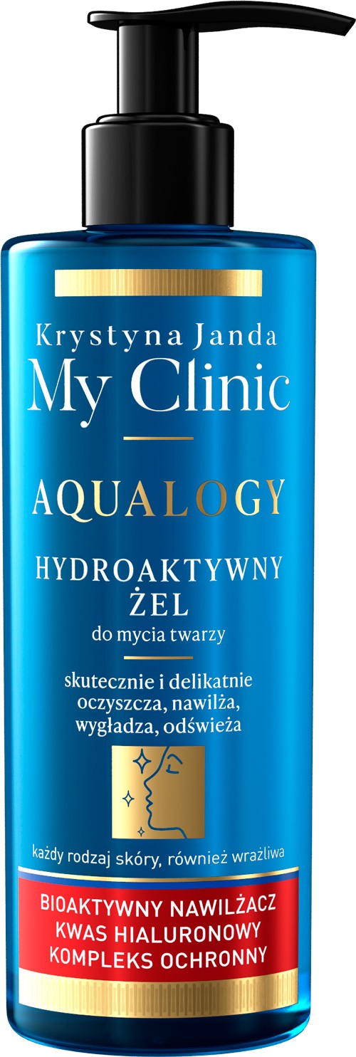 JANDA My Clinic Aqualogy Hydroactive Face Wash Gel - for all skin types 400ml | Vaistine1.lt