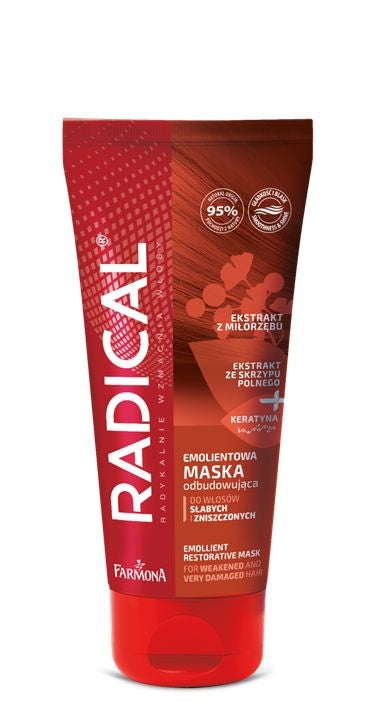 Farmona Radical Emollient Rebuilding Mask for weak and damaged hair 100ml | Vaistine1.lt