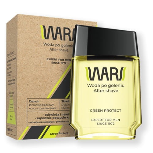 WARS WATER AFTER SHAVING 90ML GREEN PROTECT | Vaistine1.lt