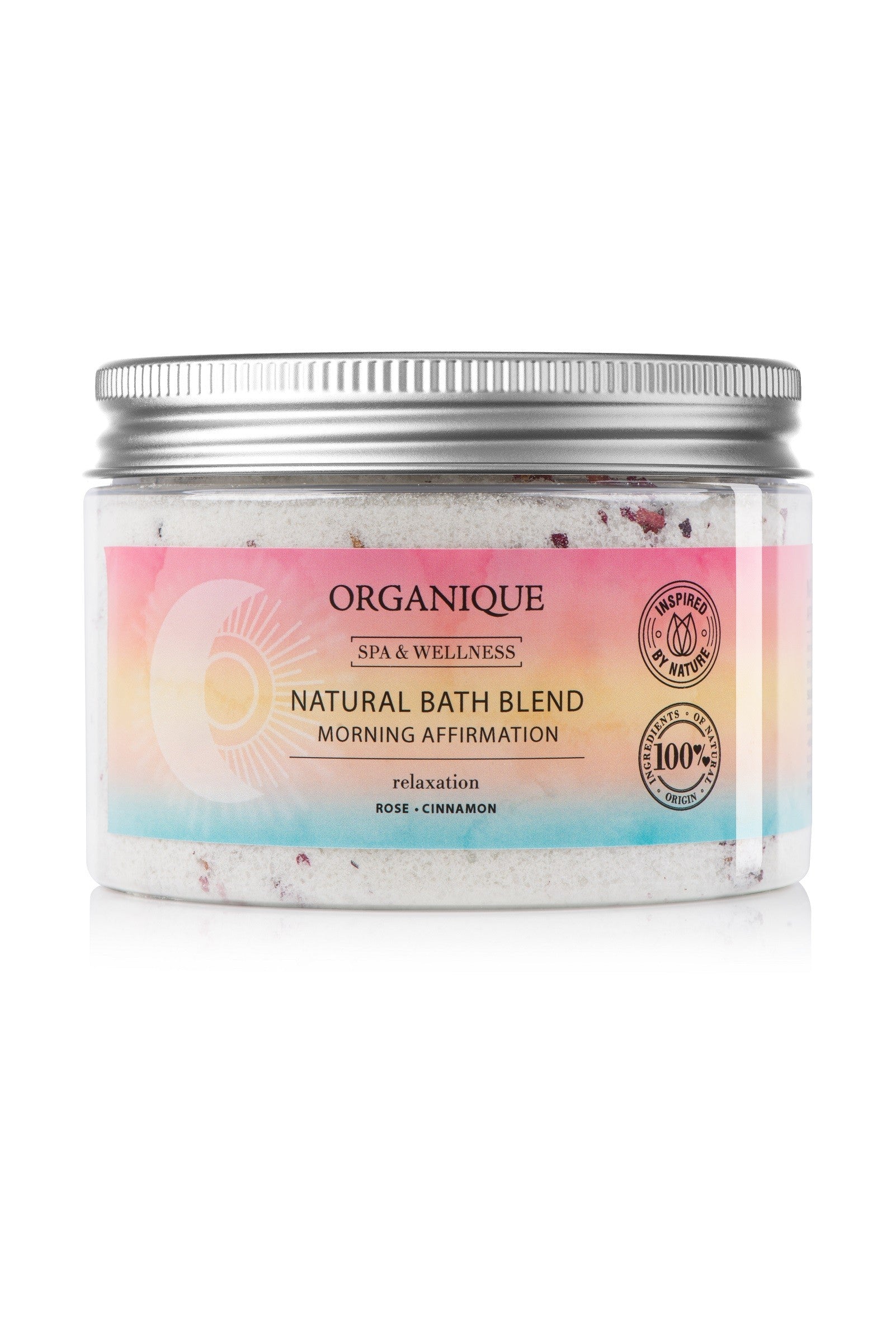 ORGANIQUE Spa & Wellness Natural Bath Salt Blend Morning Affirmation 450g | Vaistine1.lt