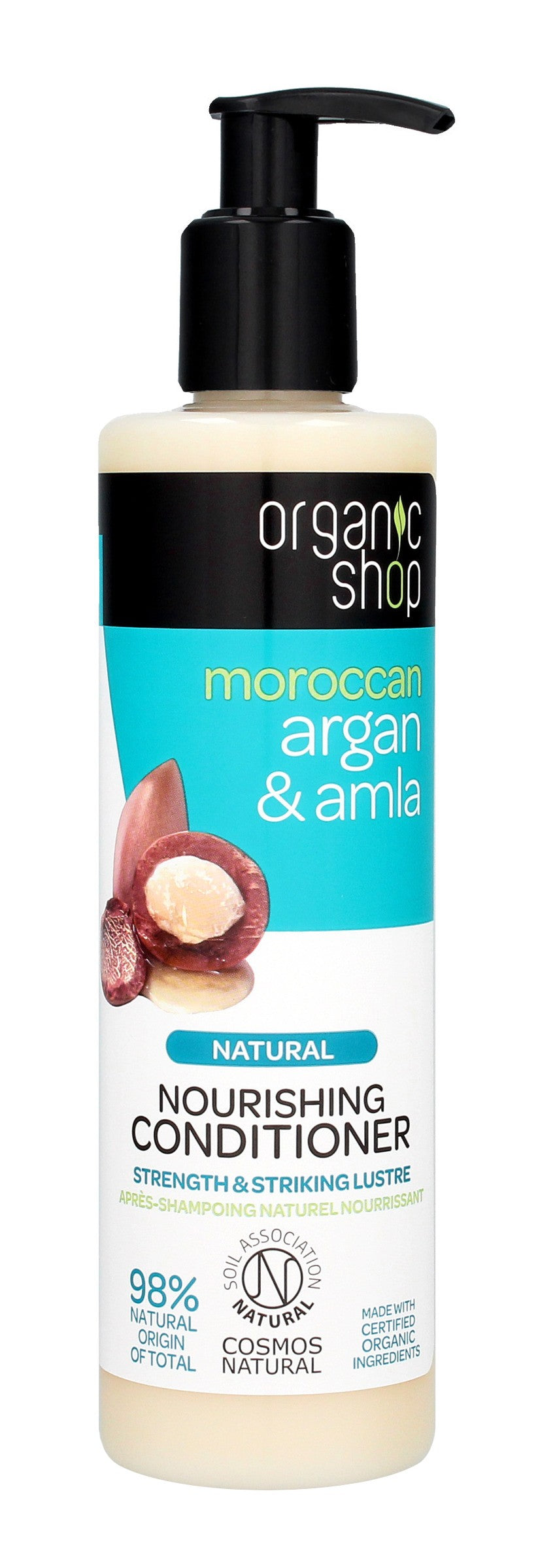 ORGANIC SHOP Nourishing Hair Balm Moroccan Argan & Amla 280ml | Vaistine1.lt