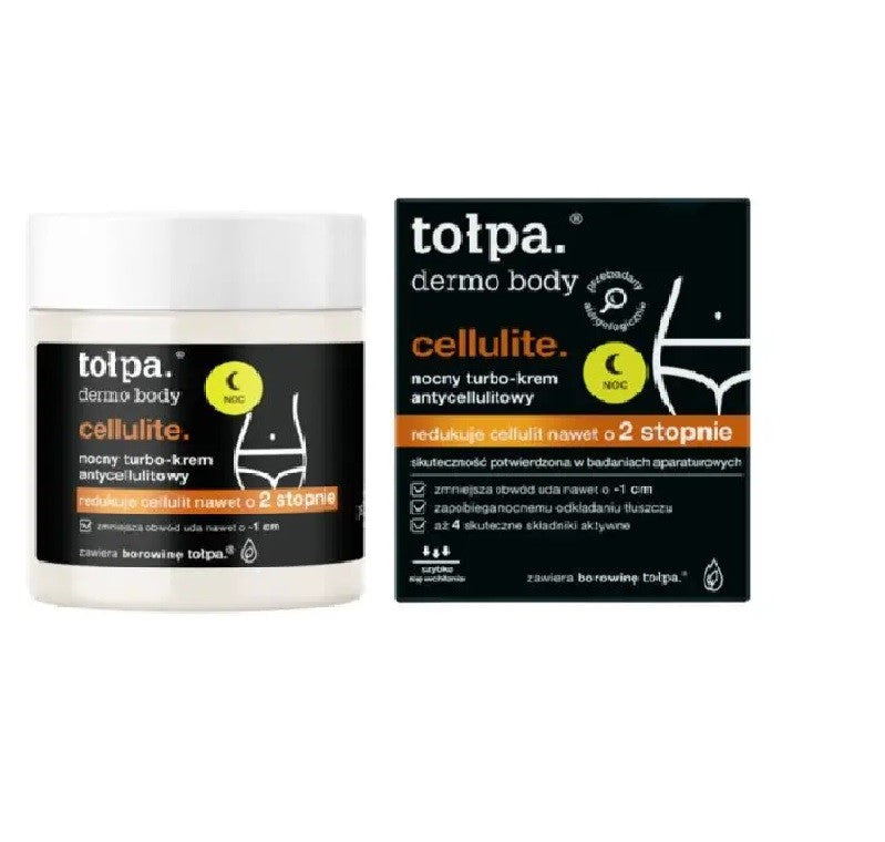 TOŁPA naktinis turbo anti-celiulito kremas 250ml | Vaistine1.lt