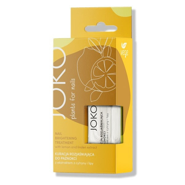 JOKO Plants for Nails Brightening Treatment for Nails with Lemon and Linden Extract 11ml | Vaistine1.lt