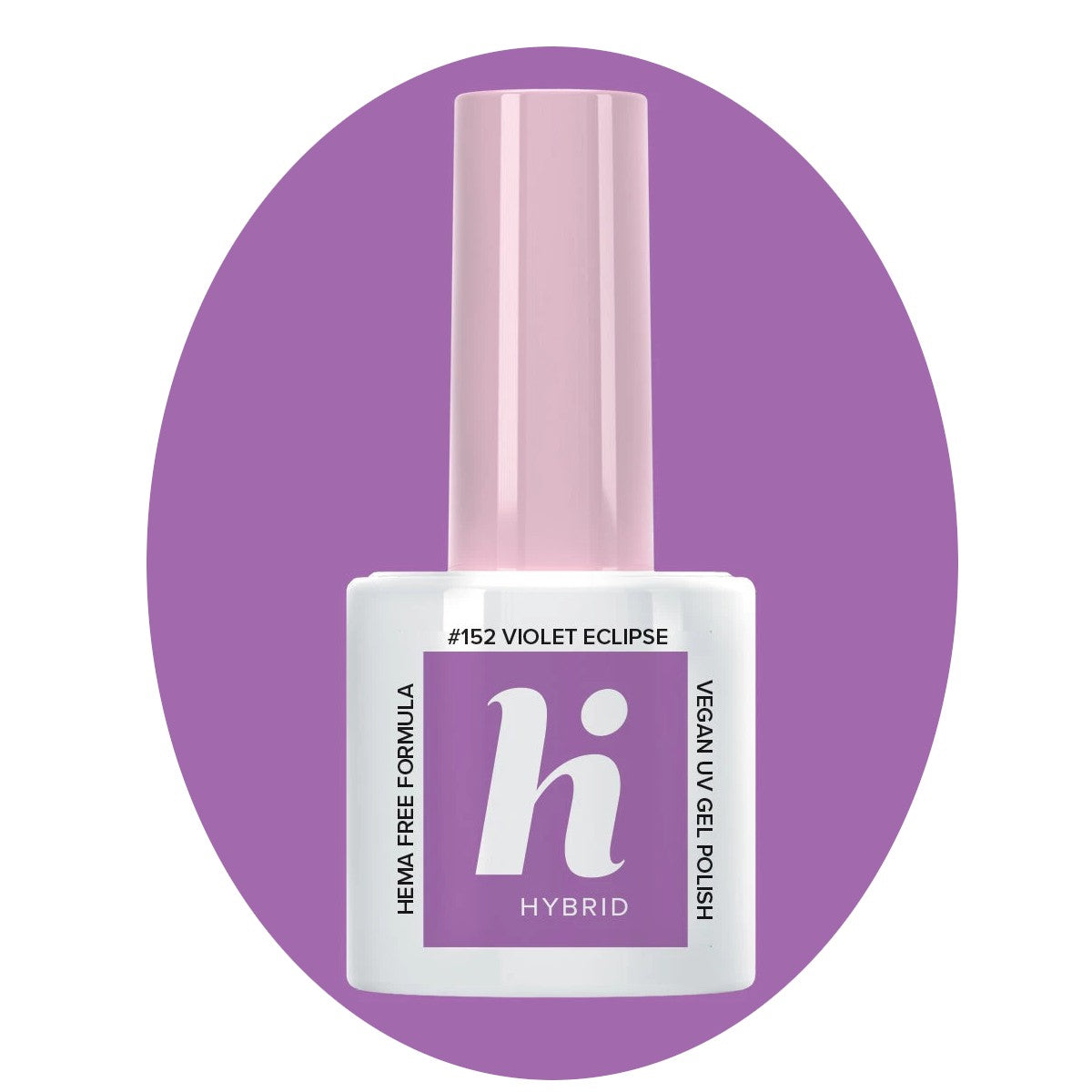 Hi Hybrid HEMA Free Hybrid Lacquer Palm Springs #152 Violet Eclipse 5ml | Vaistine1.lt