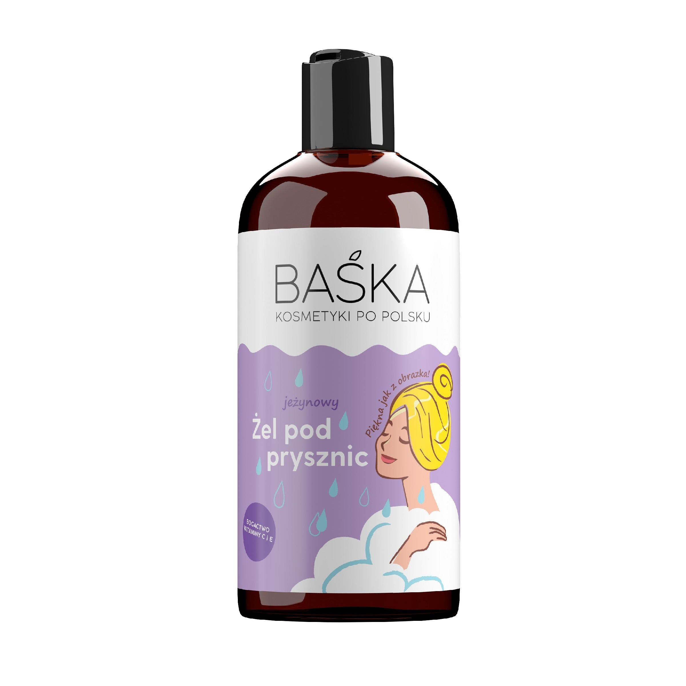 BAŚKA Cosmetics In Polish Blackberry Shower Gel 500ml | Vaistine1.lt