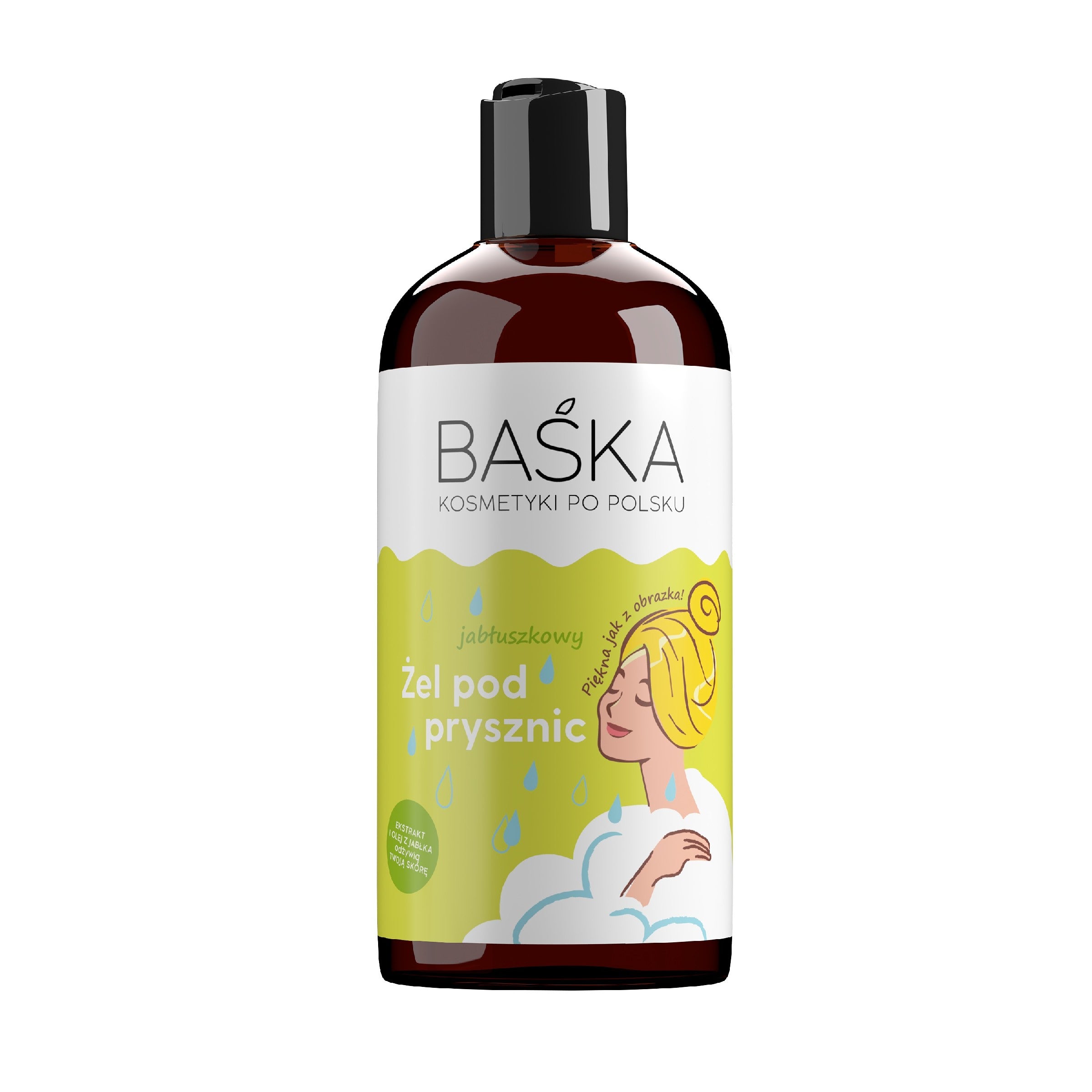 BAŚKA Cosmetics In Polish Apple Shower Gel 500ml | Vaistine1.lt