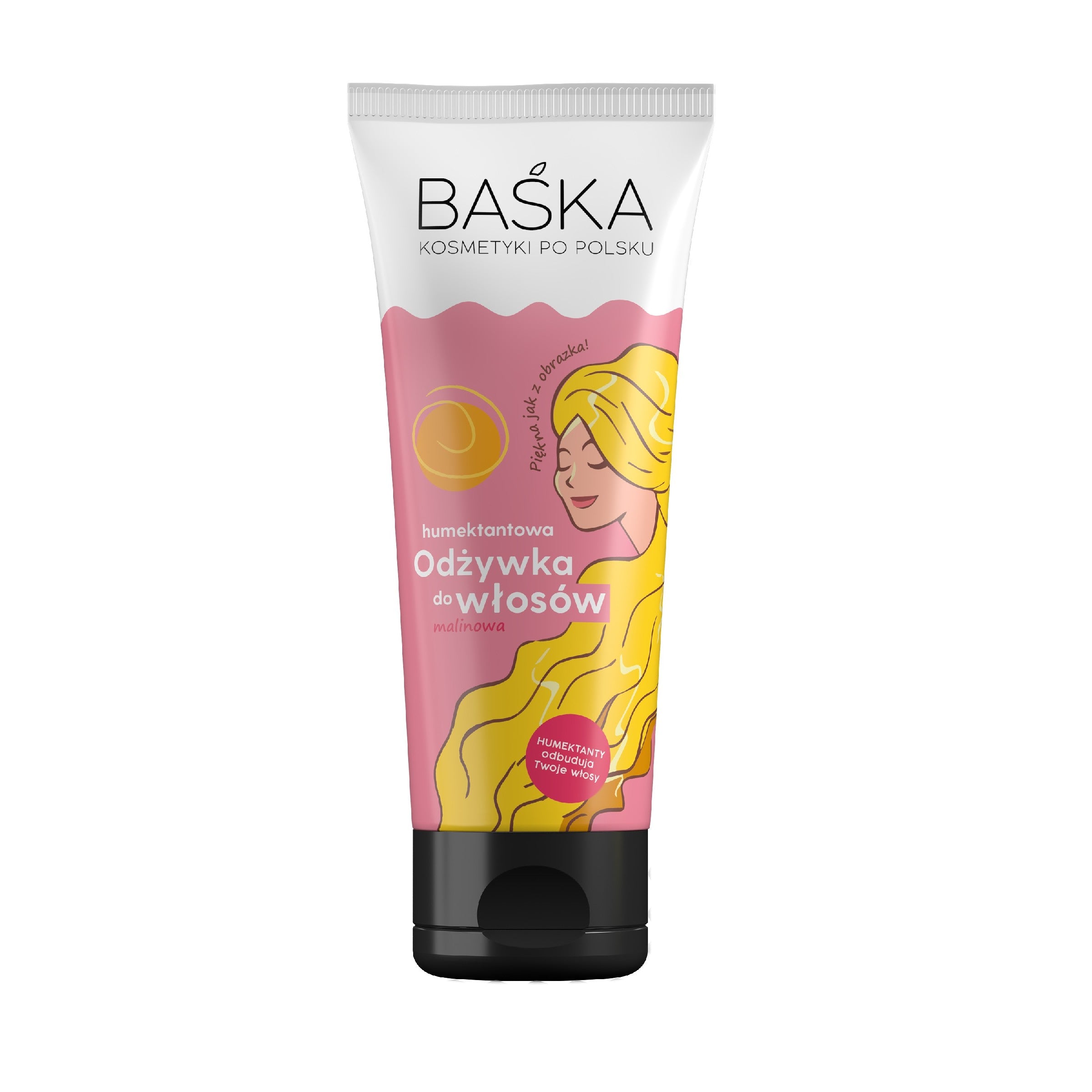 BAŚKA Cosmetics In Polish Humectant Hair Conditioner - raspberry 250ml | Vaistine1.lt