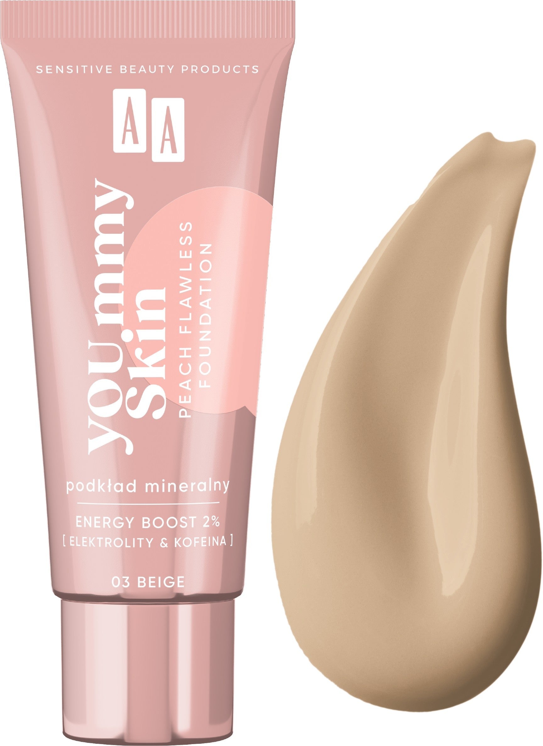 AA You mmy Skin Mineral Foundation No. 03 Beige 30ml | Vaistine1.lt