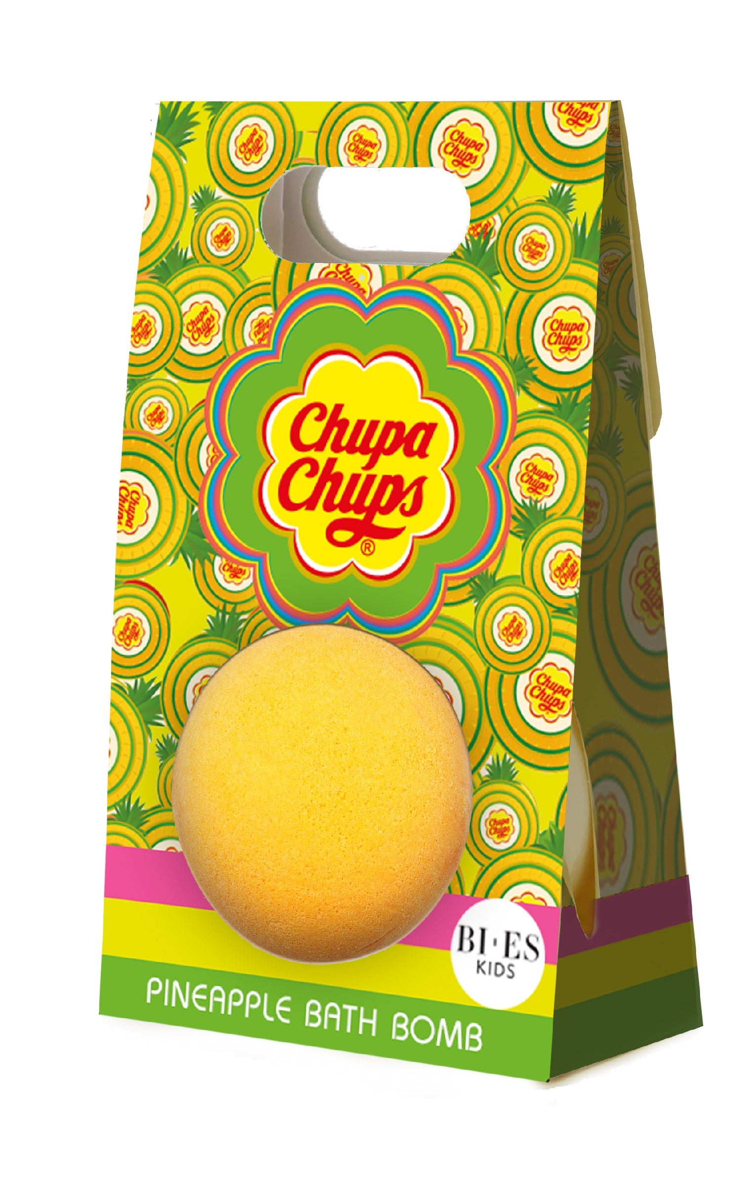 BI-ES Bath Bomb Chupa Chups Pineapple 165g | Vaistine1.lt