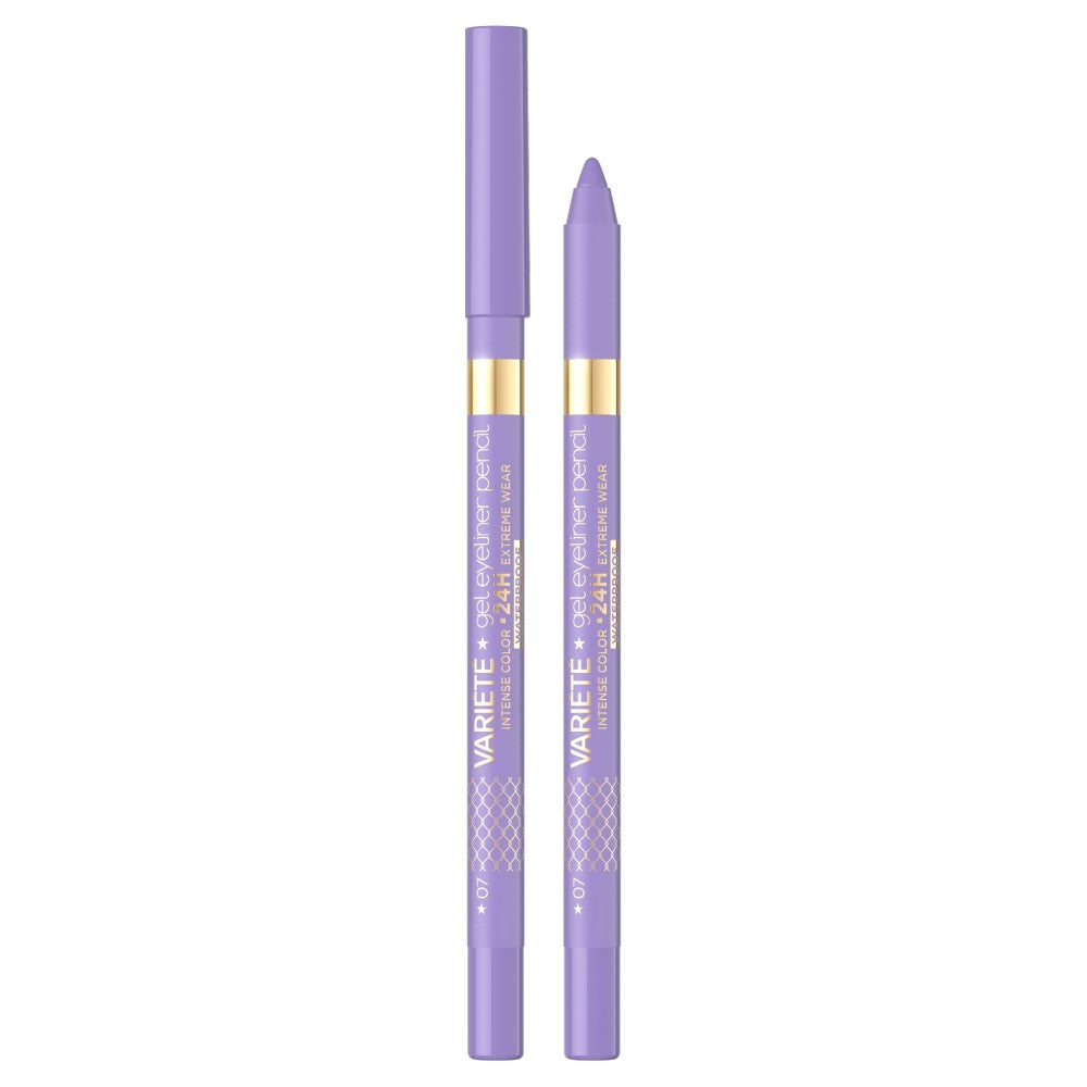 EVELINE Variety Gel Pencil for Eyes No. 07 Lavender 1pc | Vaistine1.lt