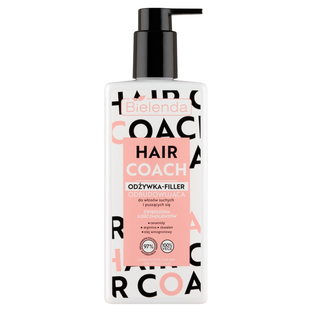 BIELENDA Hair Coach Rebuilding Conditioner-Filler for dry and frizzy hair 280ml | Vaistine1.lt