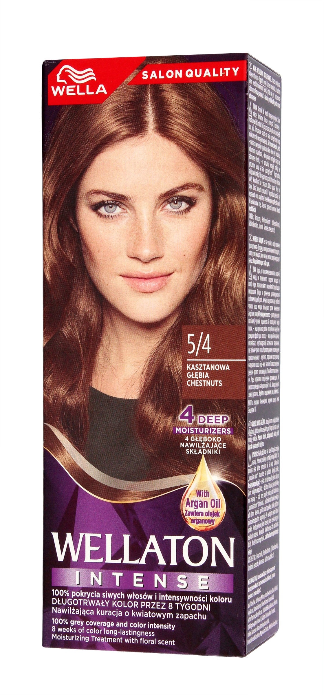 Wella Wellaton Intense Color Cream No. 5/4 Chestnut - 1pc. | Vaistine1.lt