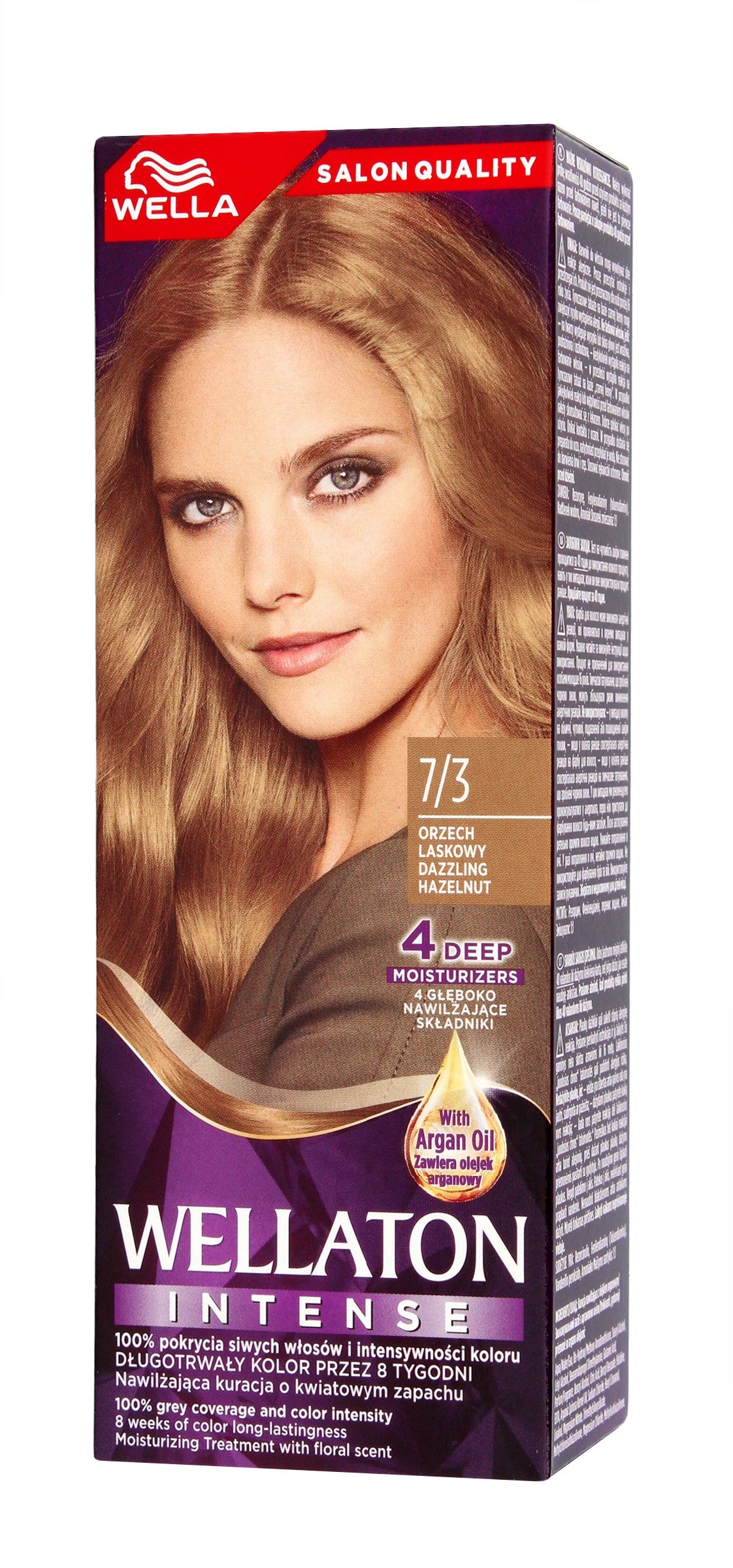 Wella Wellaton Intense Color Cream No. 7/3 Hazelnut - 1 pack. | Vaistine1.lt