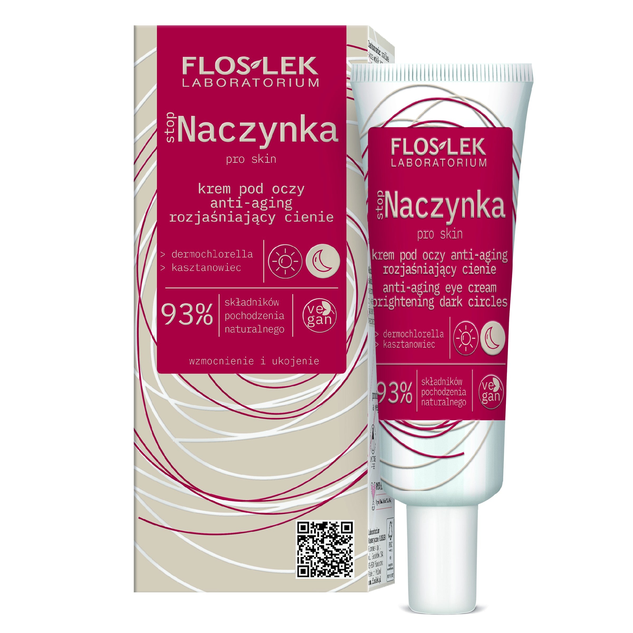 FLOS STOP Naczynka Cream for dark circles | Vaistine1.lt