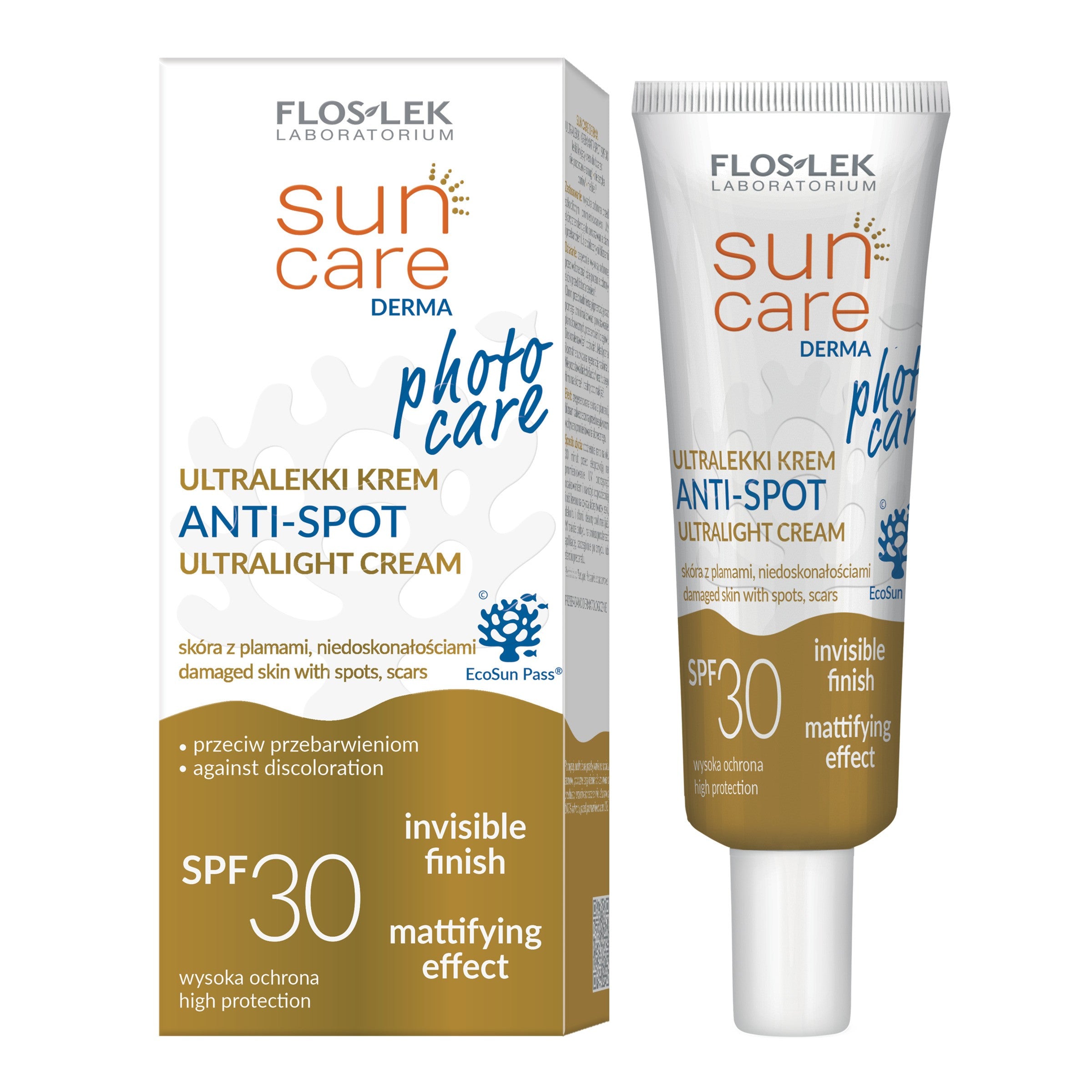 FLOS SUN CARE DERMA Ultra-Light Anti-Spot Cream | Vaistine1.lt