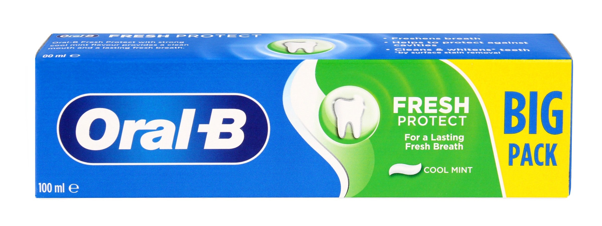 ORAL B PASTA 1 -2-3 FRESH MINT 100ml | Vaistine1.lt