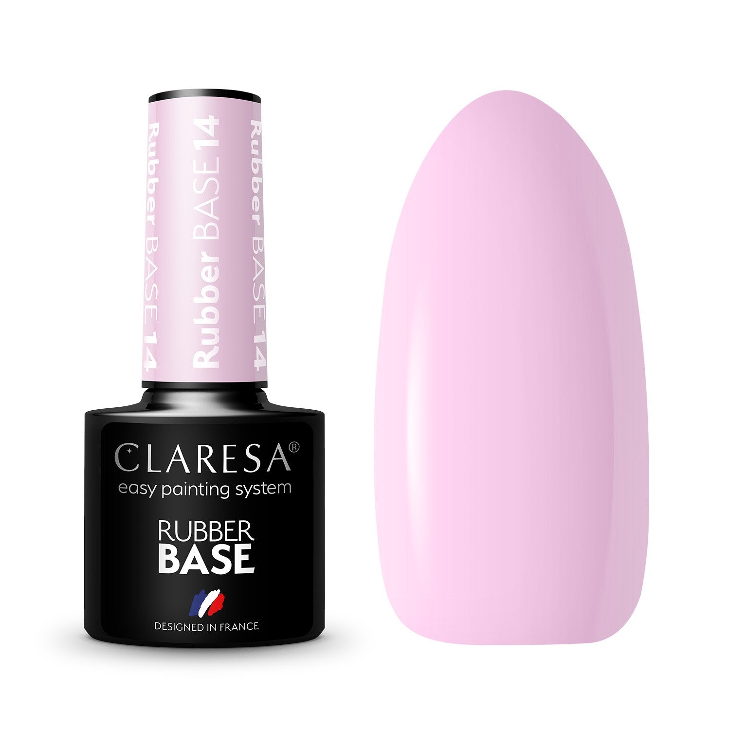 CLARESA Base for hybrid nail polish Rubber - 14 5g | Vaistine1.lt