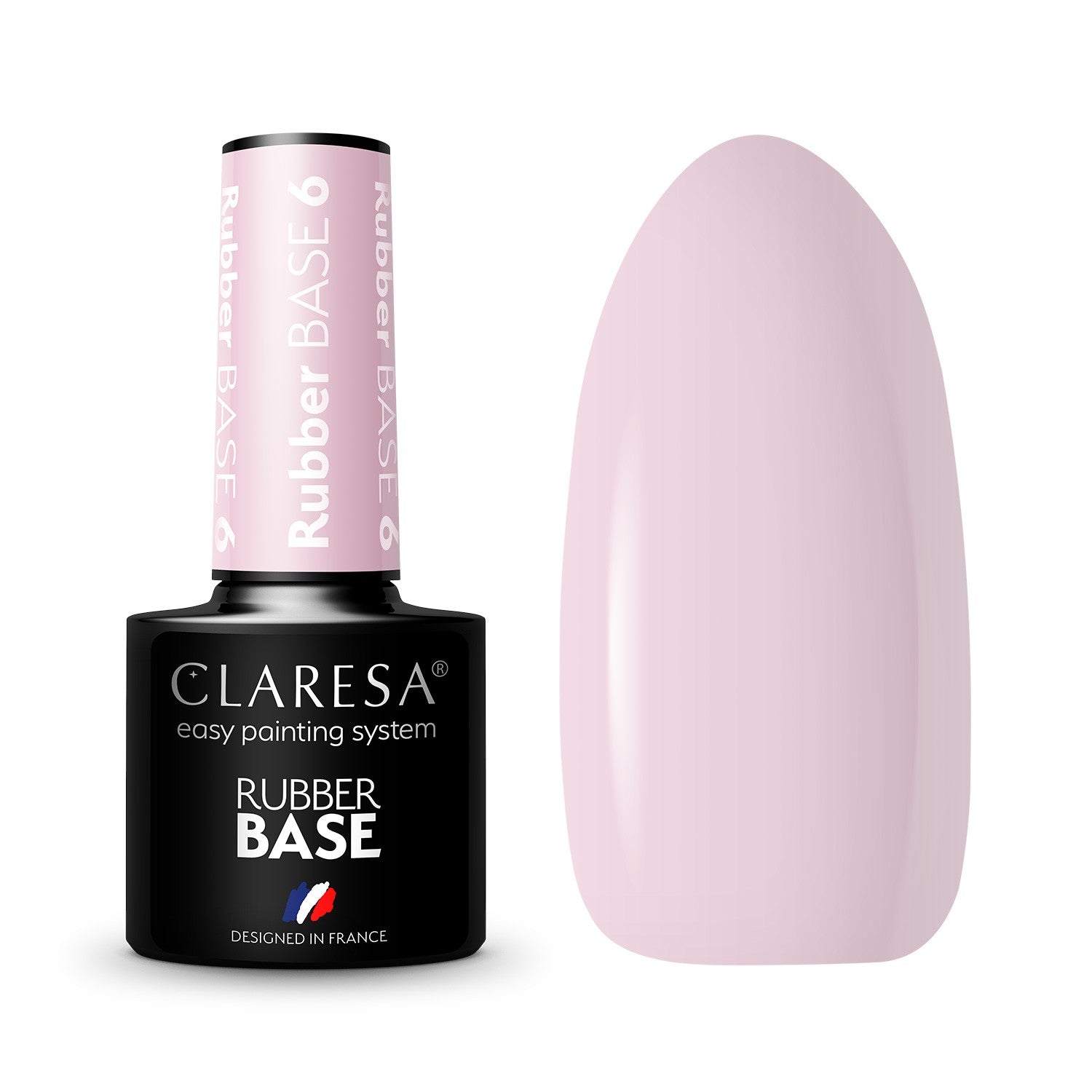 CLARESA Base for hybrid nail polish Rubber - 6 5g | Vaistine1.lt