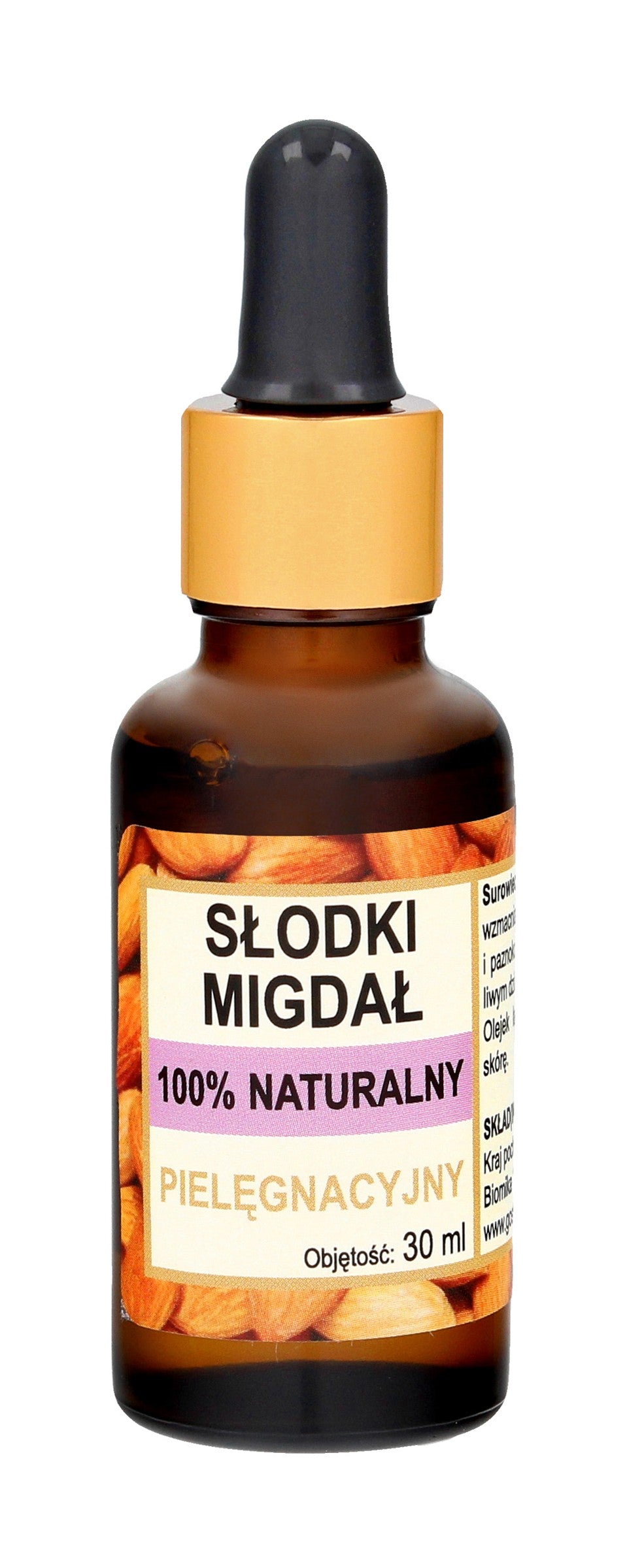 B BIOM 1 Nat. migdolų aliejus 30ml | Vaistine1.lt