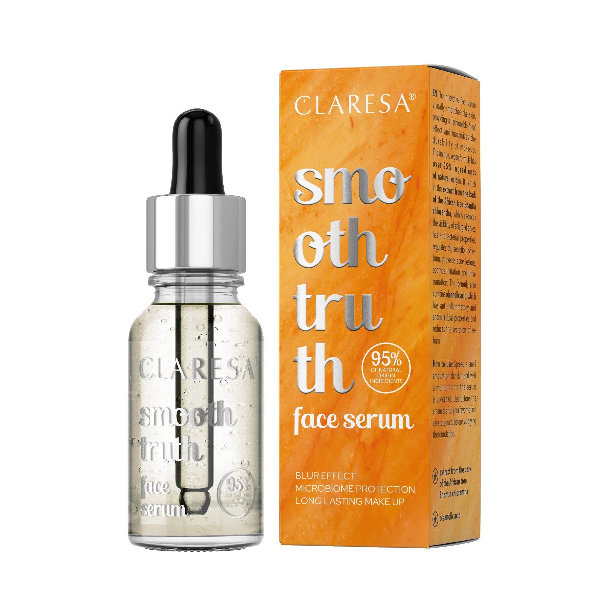 CLARESA SMOOTH TRUTH glotninantis veido serumas 16g | Vaistine1.lt