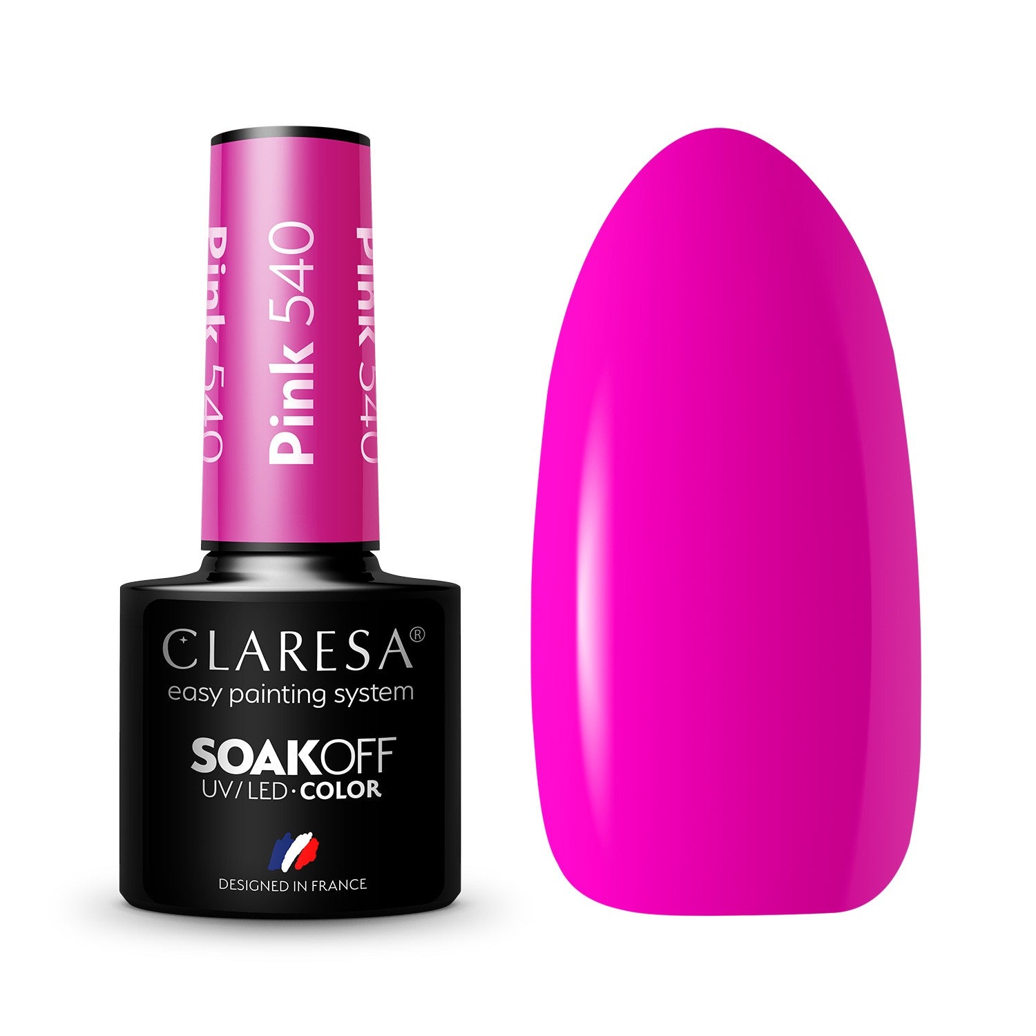 CLARESA Hybrid nail polish PINK - 540 5g | Vaistine1.lt