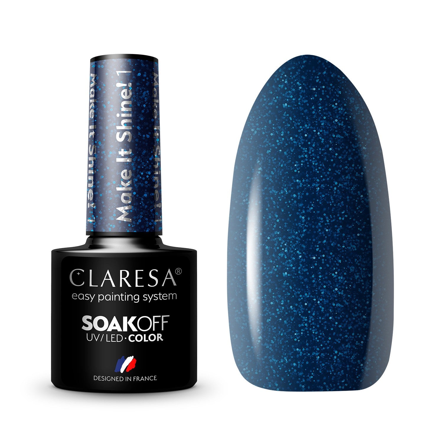 CLARESA Hybrid nail polish MAKE IT SHINE! - 1 5g | Vaistine1.lt