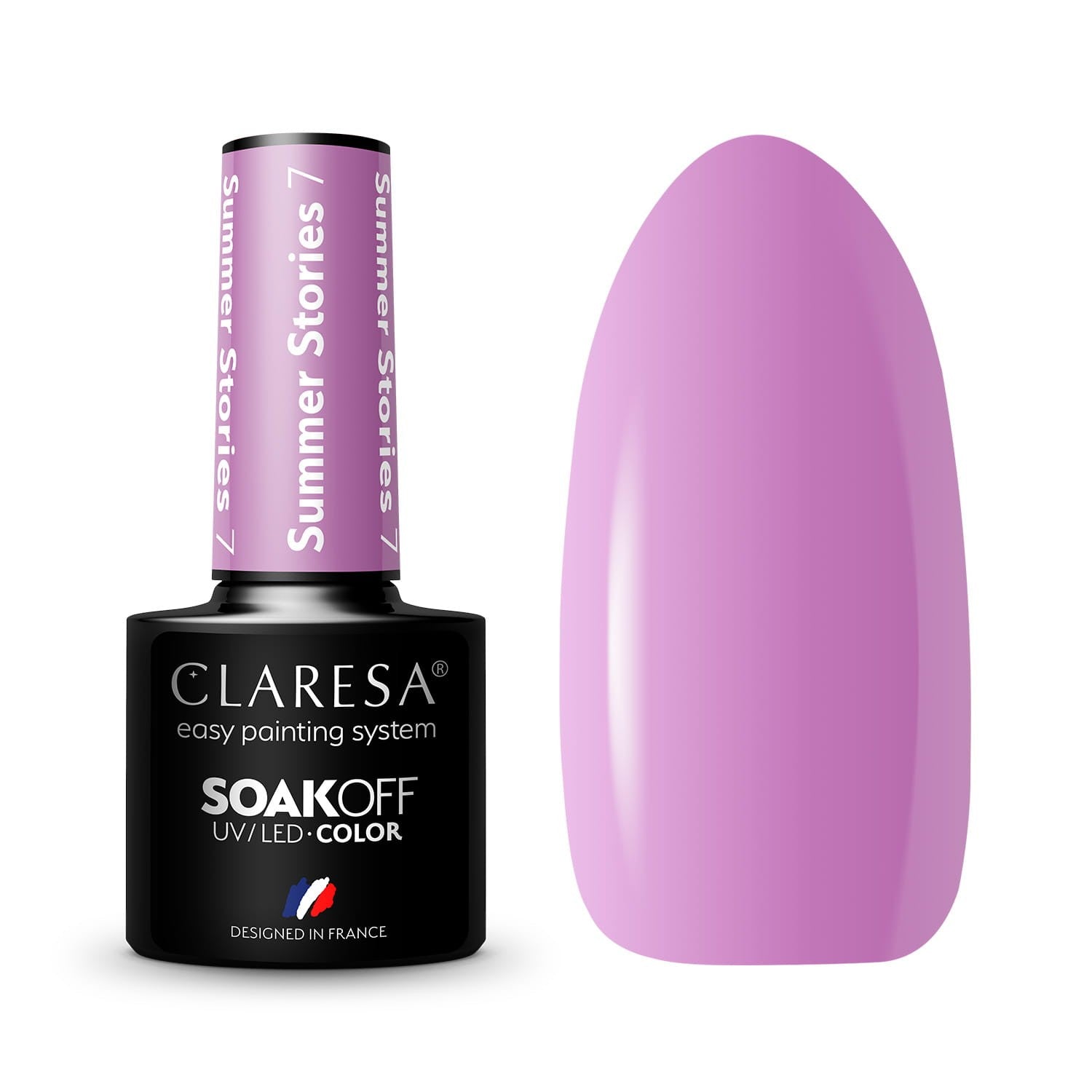 CLARESA Hybrid Nail Polish SUMMER STORIES - 7 5g | Vaistine1.lt