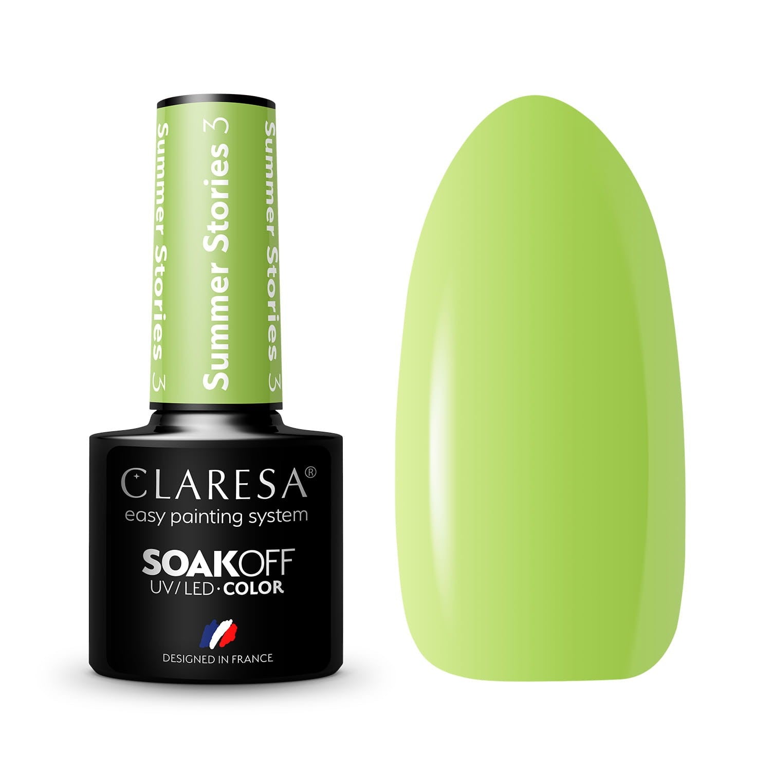 CLARESA Hybrid Nail Polish SUMMER STORIES - 3 5g | Vaistine1.lt