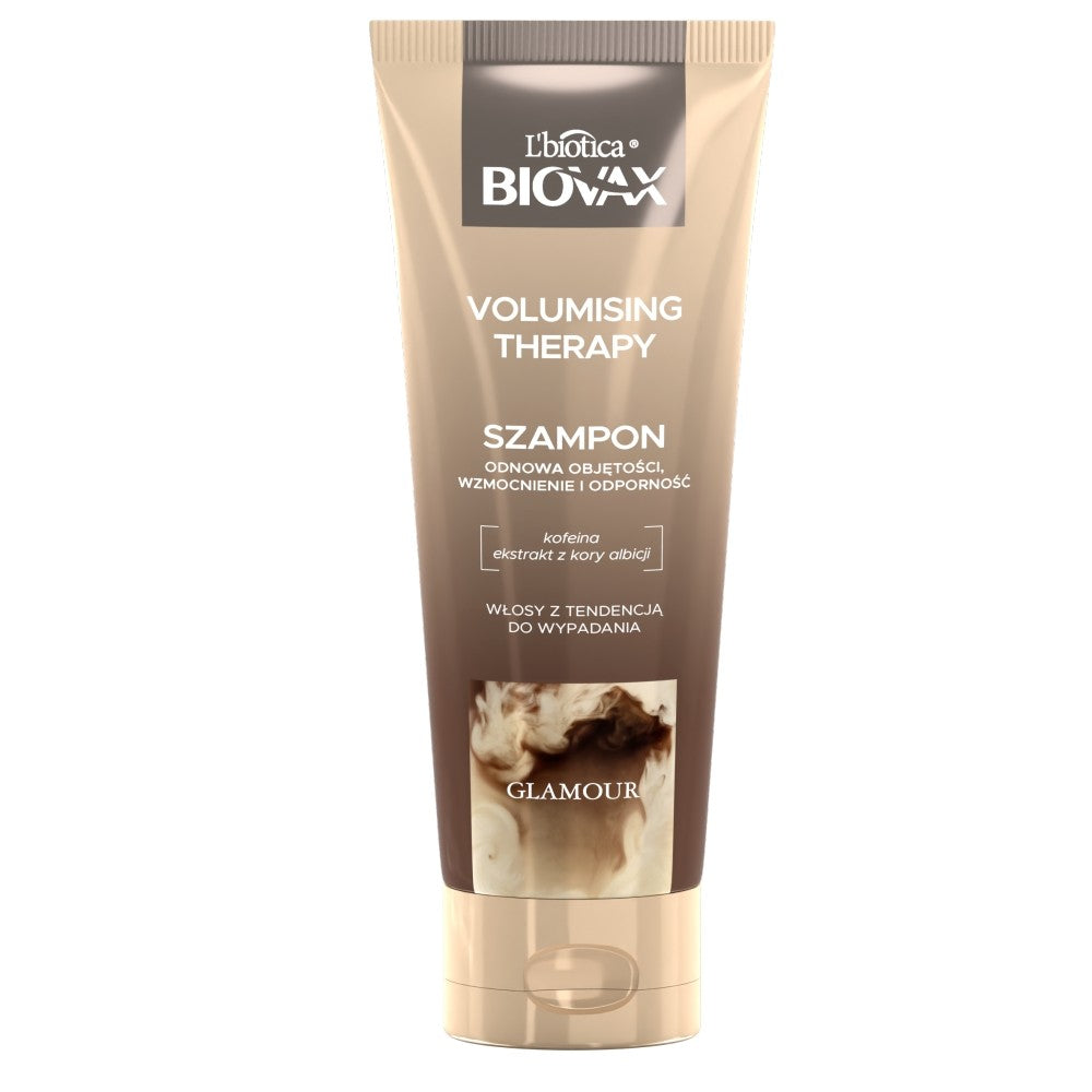 L'BIOTICA Biovax Glamour Volumising Therapy Shampoo - for hair prone to falling out 200ml | Vaistine1.lt