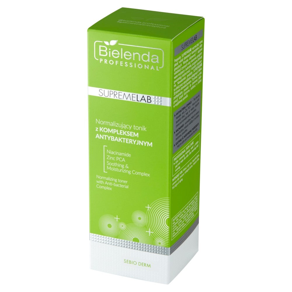 BIELENDA PROFESSIONAL Supremelab Sebio Derm Normalizing tonic with antibacterial complex 200 ml | Vaistine1.lt