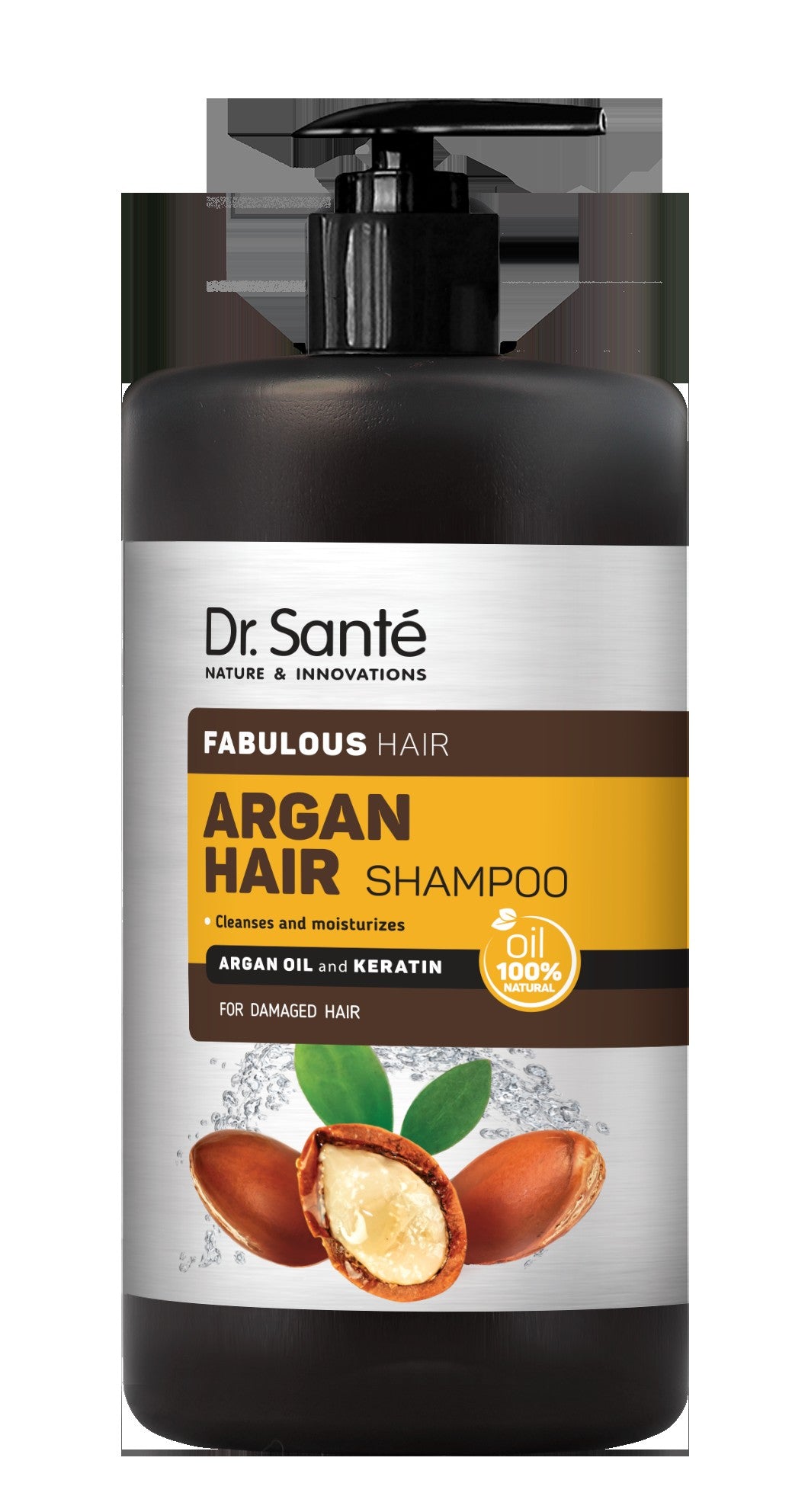 ELFA Dr Sante Shampoo 1000ml Argan Hair -damaged | Vaistine1.lt