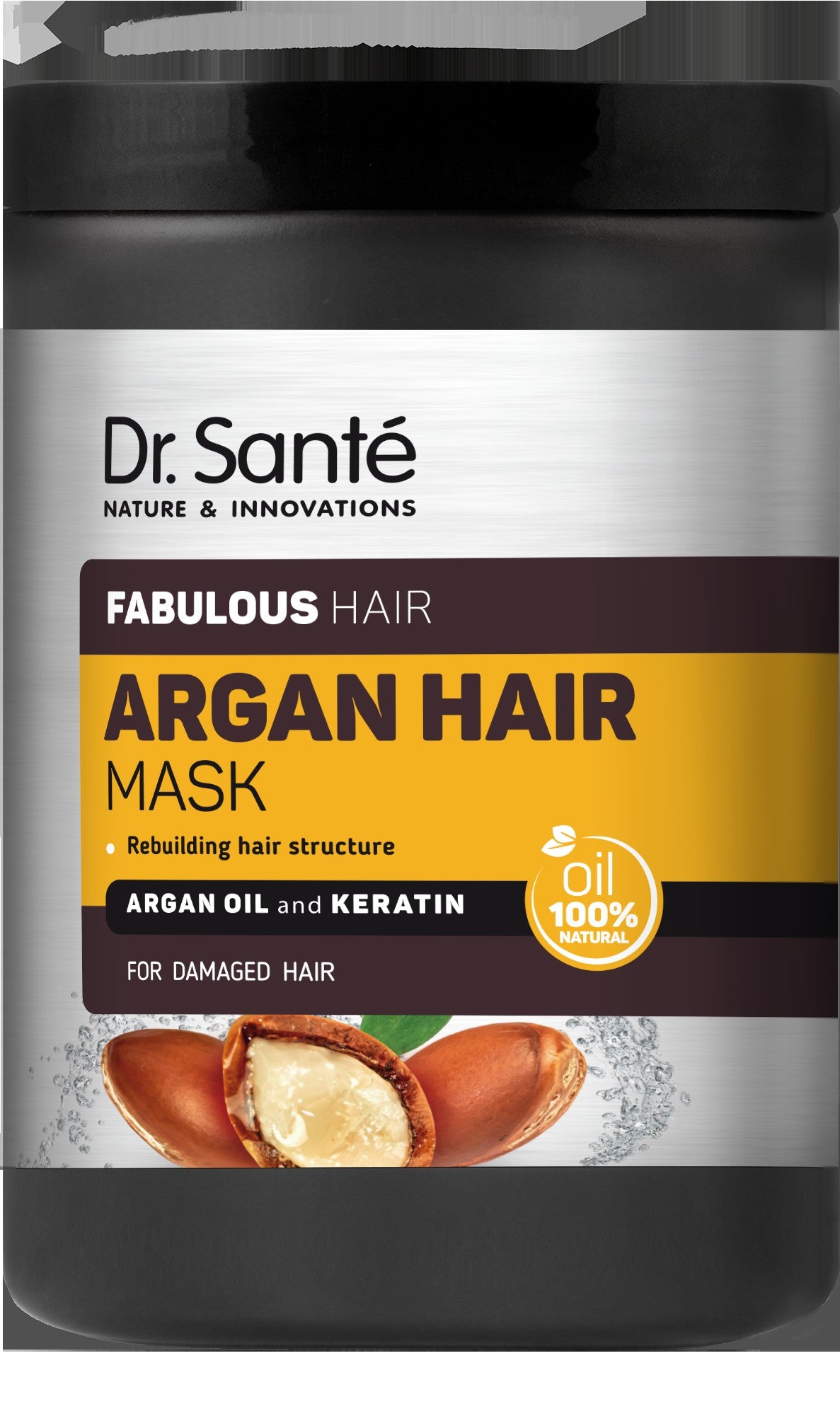 ELFA Dr Sante Maska 1000ml Argan Hair damaged. | Vaistine1.lt